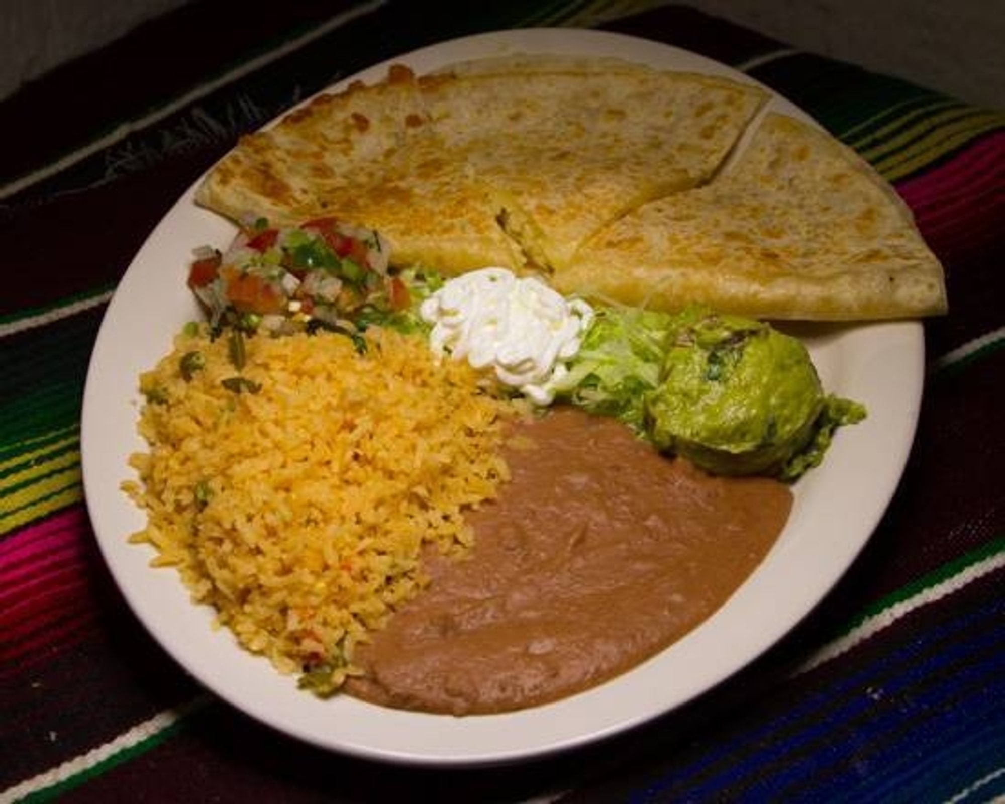 #12. Quesadilla Plate