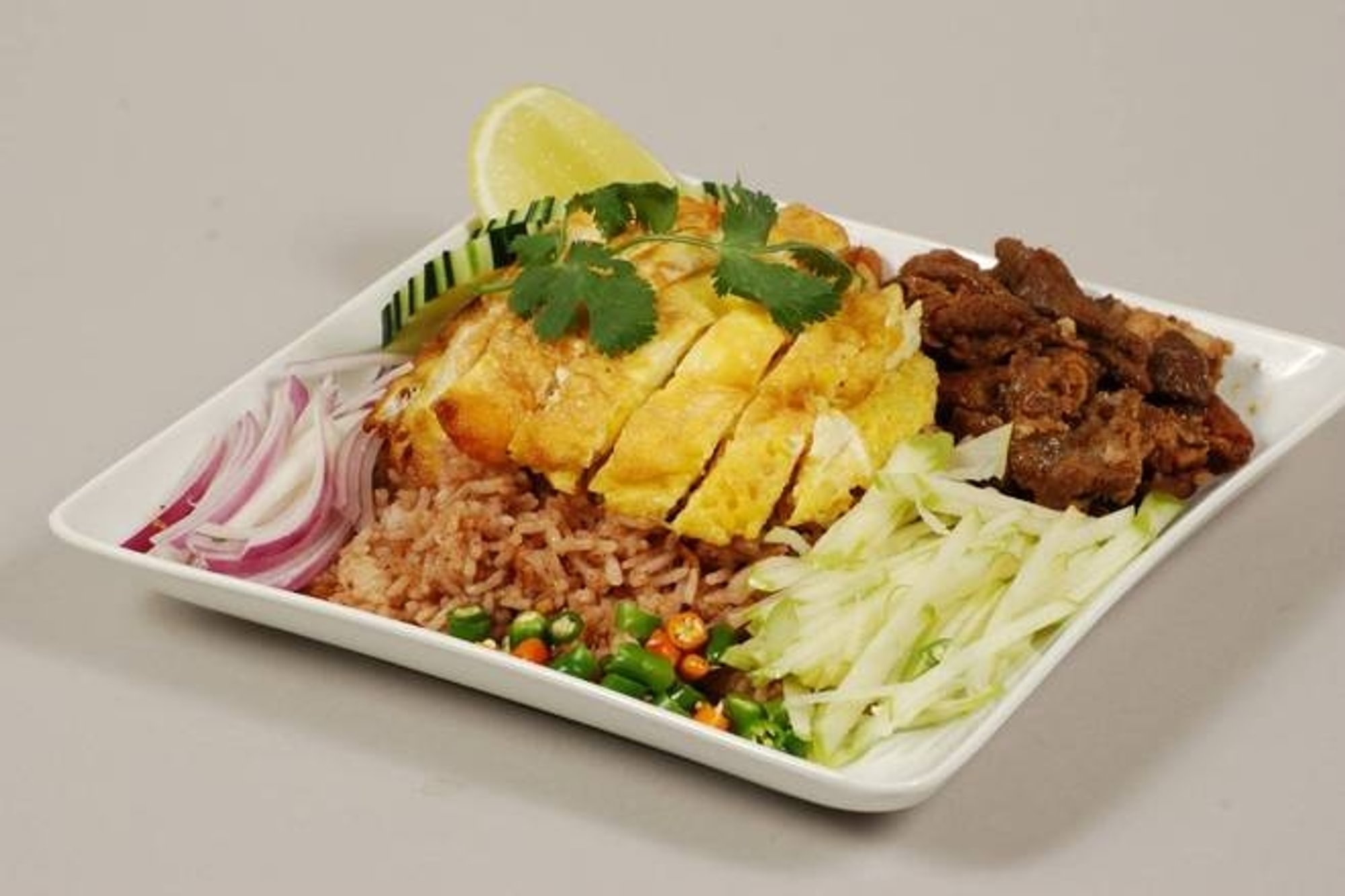 Shrimp Paste Fried Rice