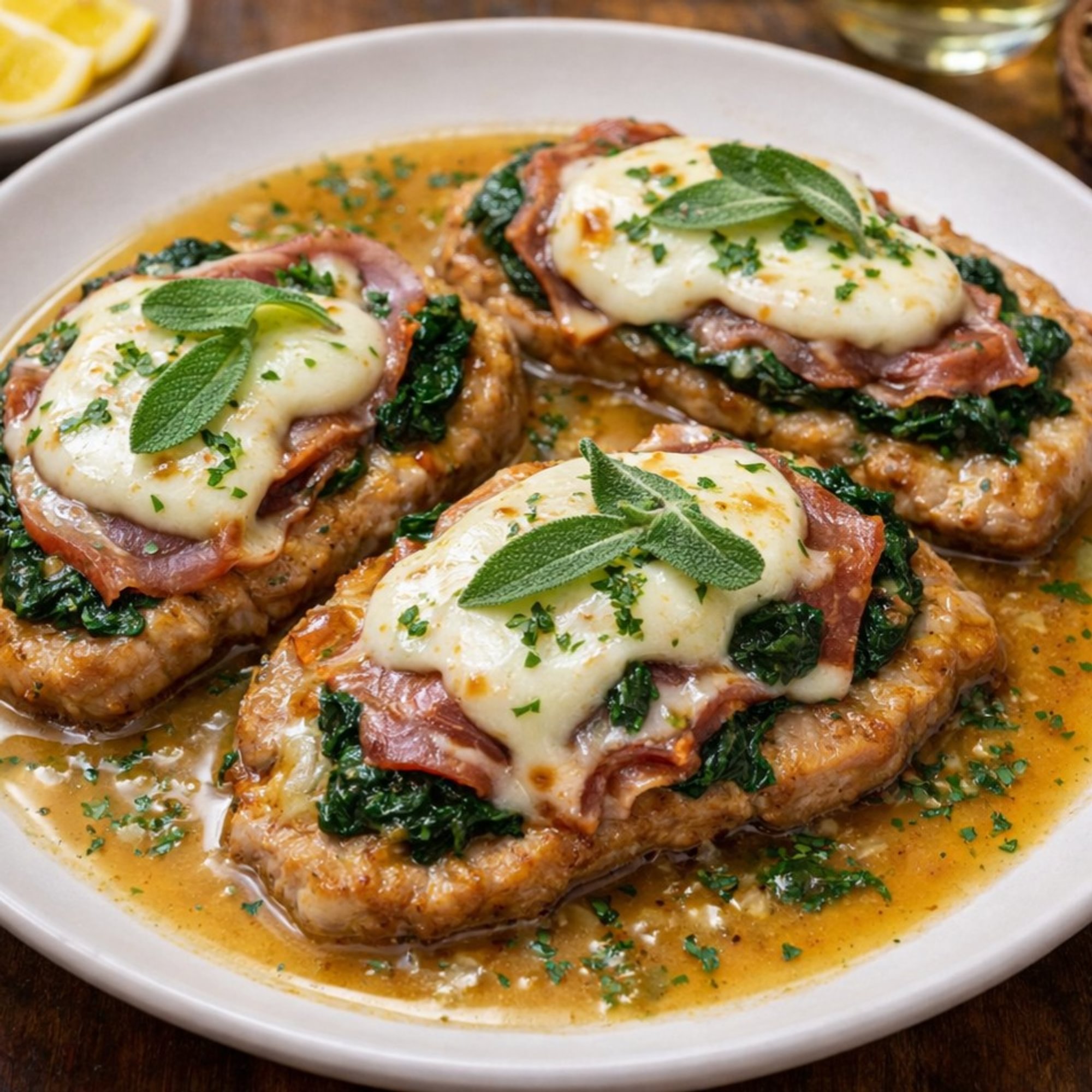 Veal Saltimbocca