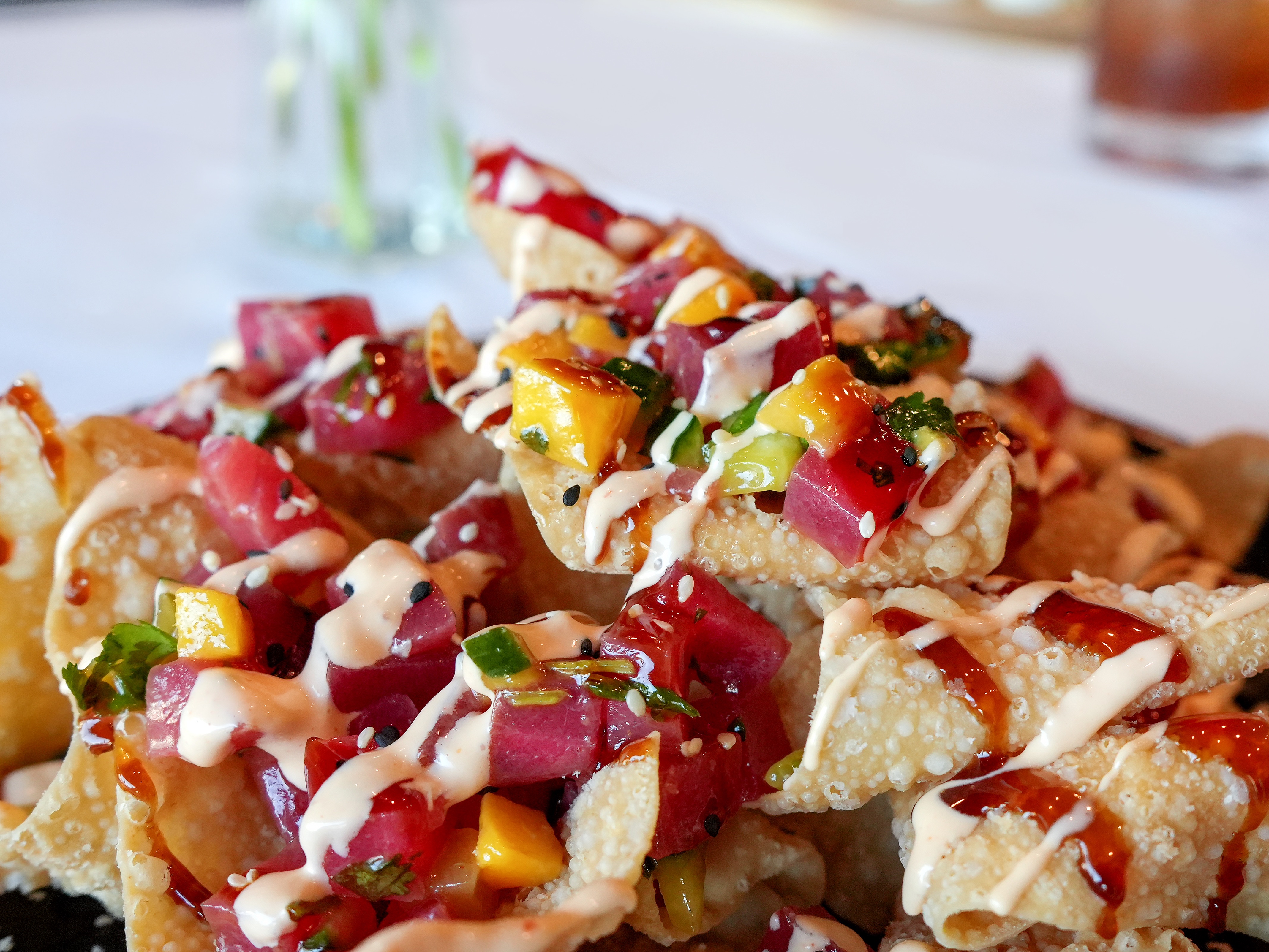 Bluefin Nachos