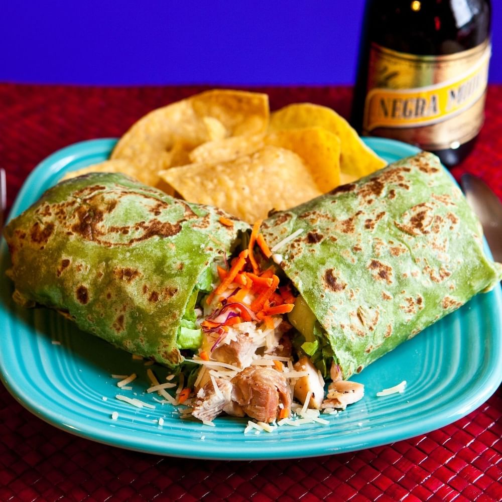 Grilled Caesar Wrap