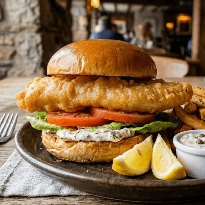 Alaskan Cod Sandwich