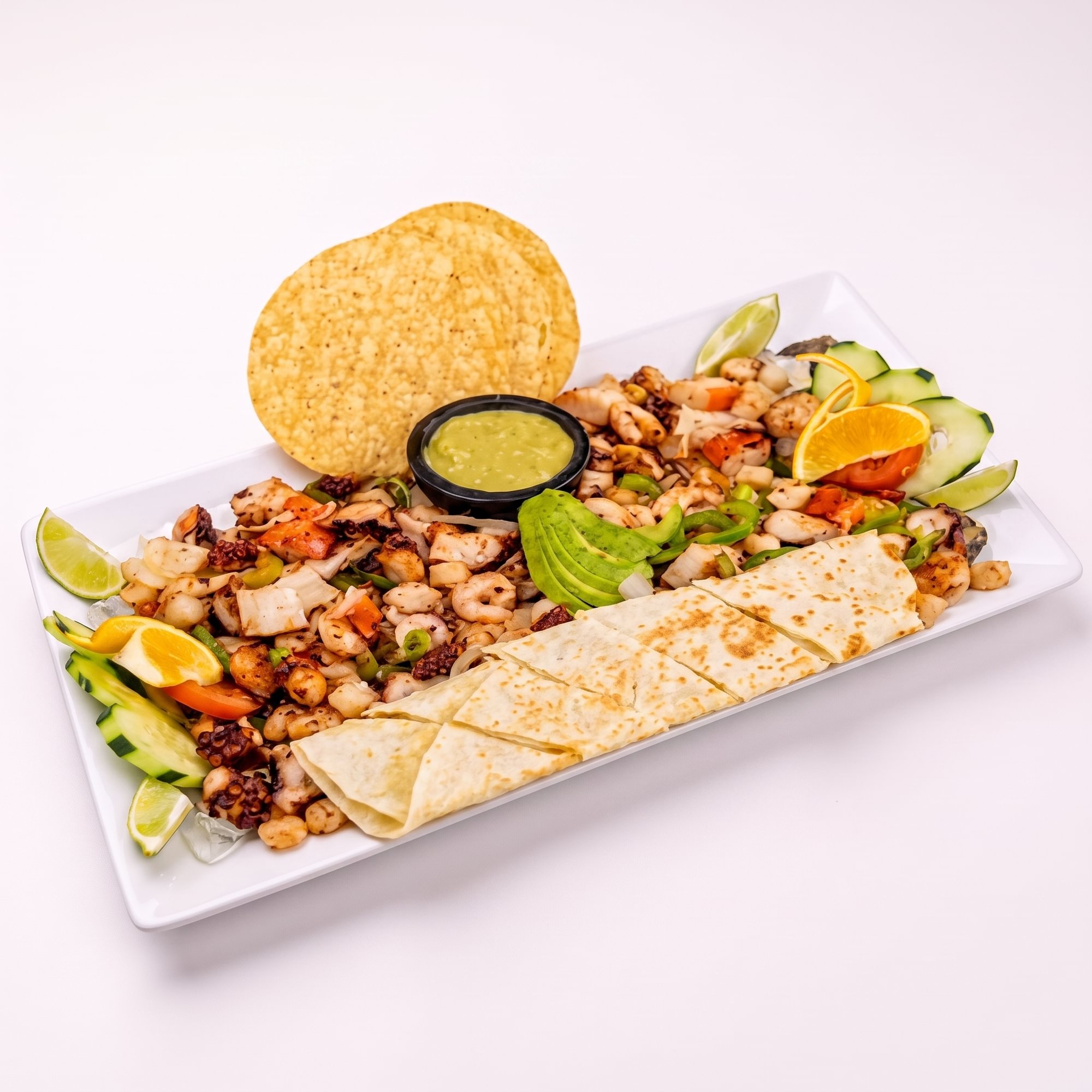 Botana De Mariscos Frita