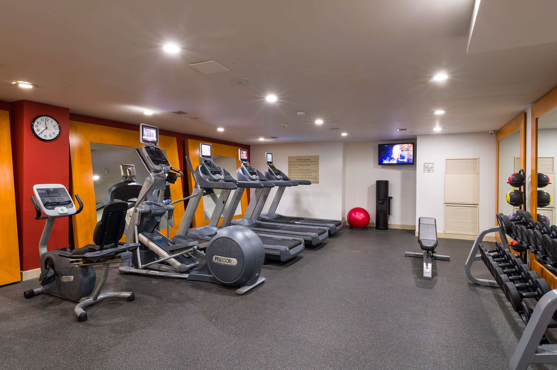 Health club  fitness center  gym