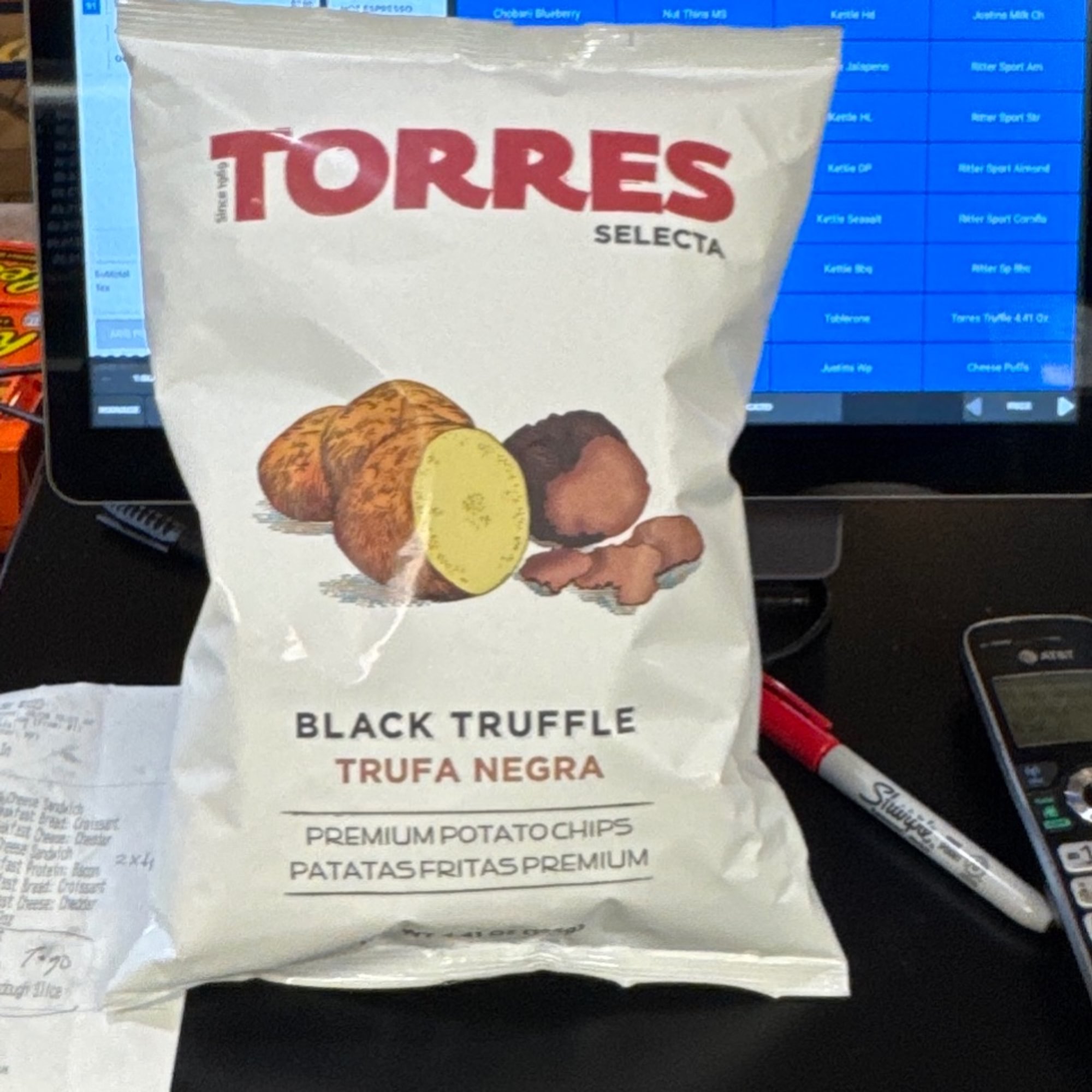 Torres black Truffle chips 4.41 oz