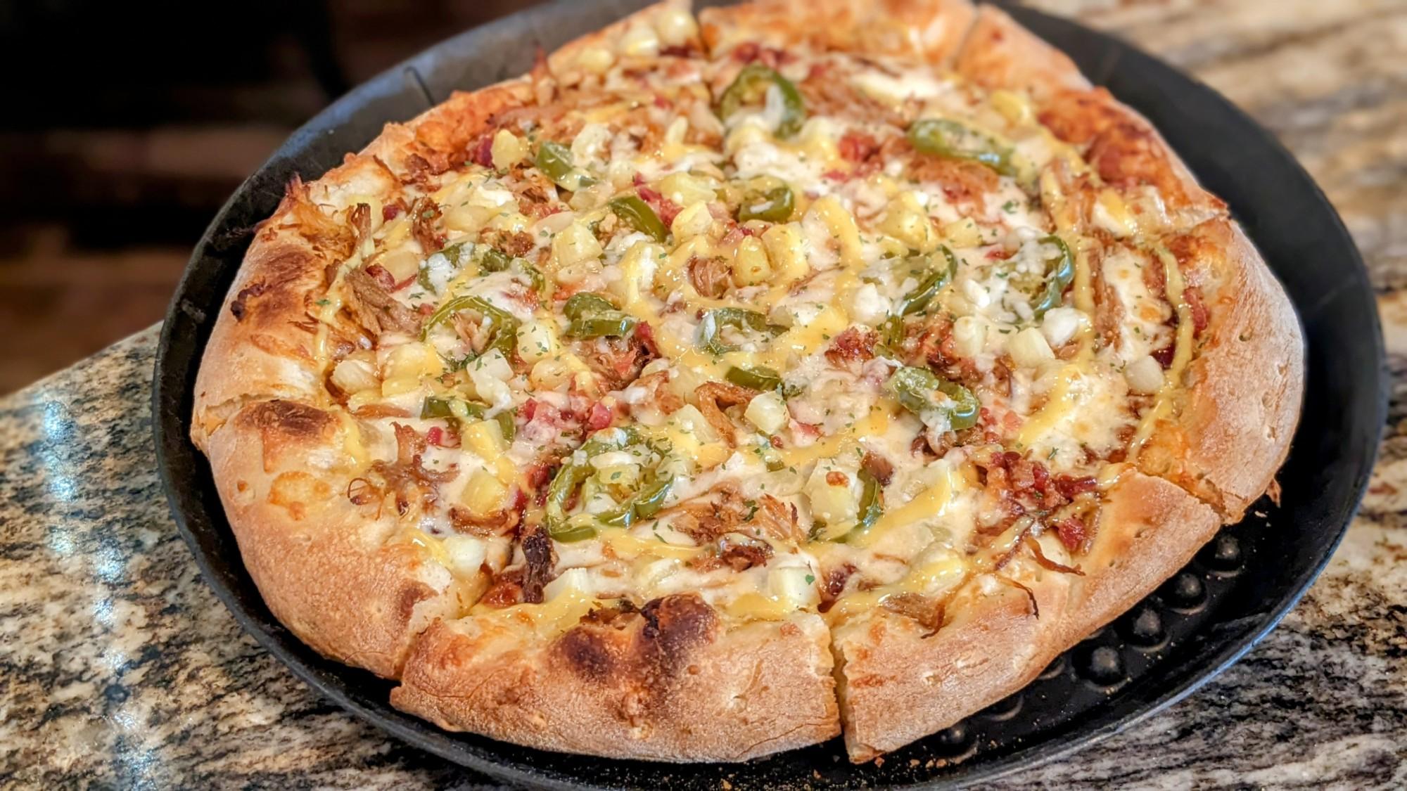 Spicy Luau Pizza