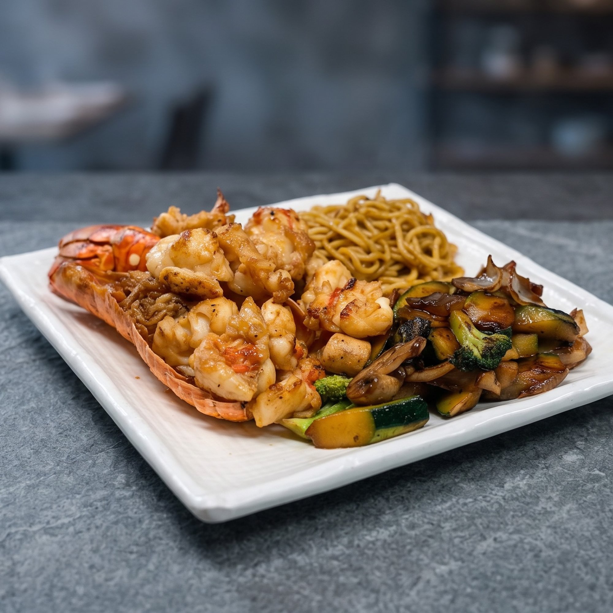 Teriyaki Lobster (Dinner)