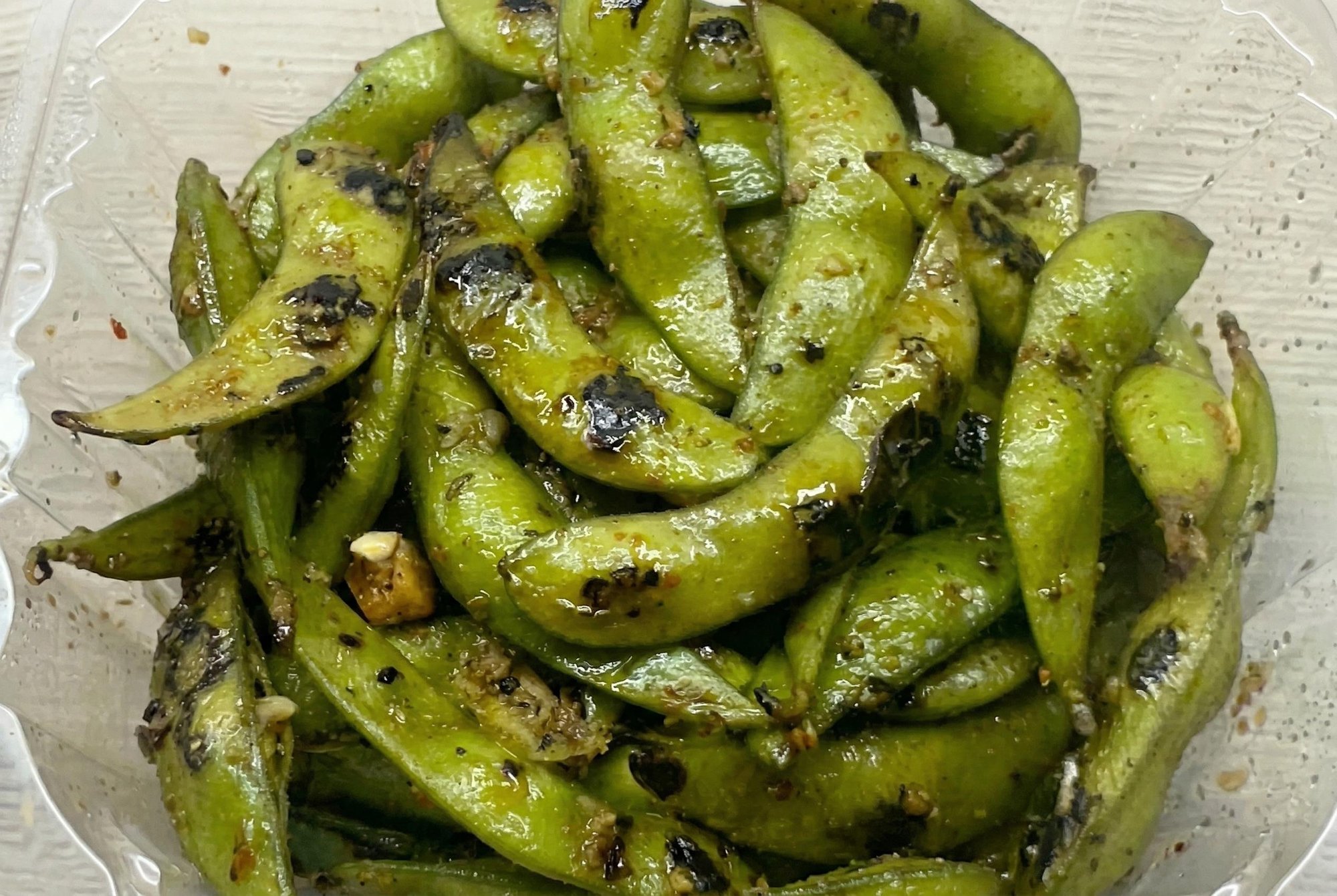Wok Charred Edamame