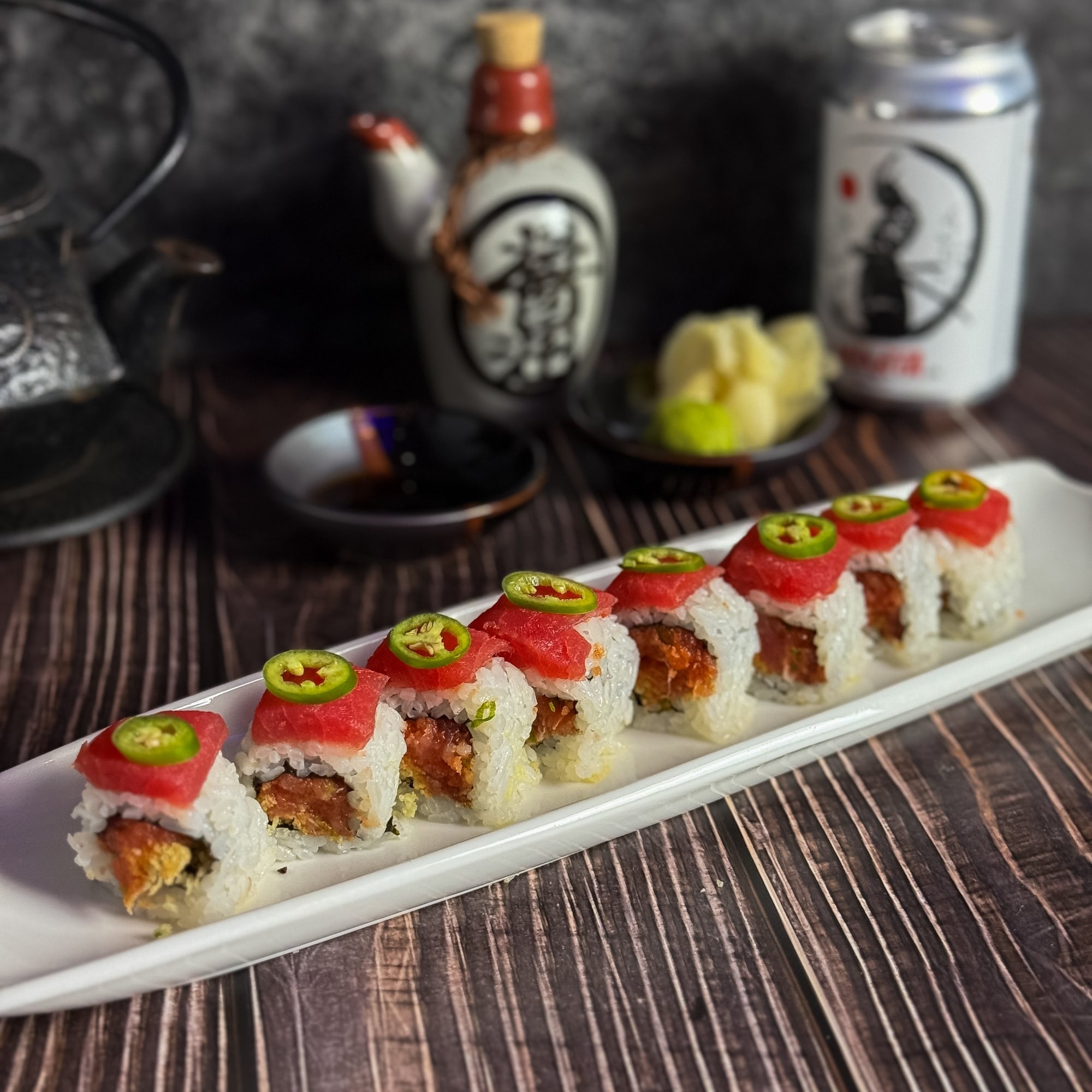Tuna Crunch Jalapeno Roll