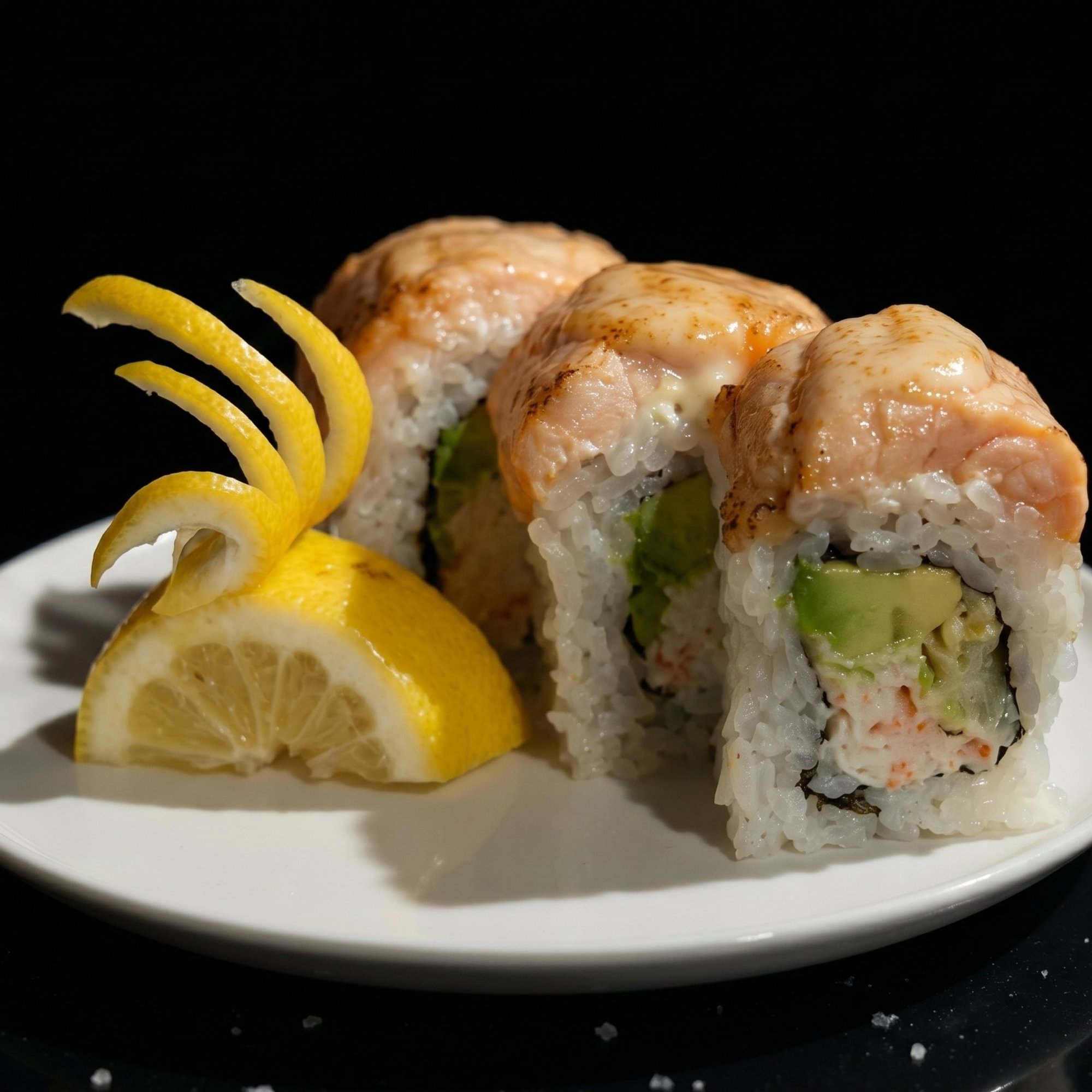 45. Baked Salmon Roll