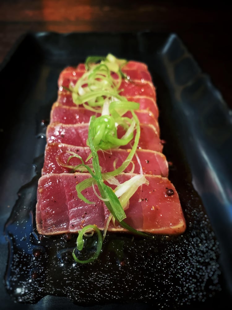 *Pepper Tuna Tataki