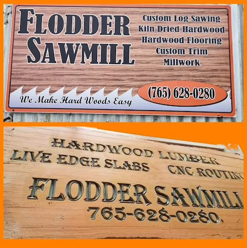 Flodder&apos;s  Sawmill Logo