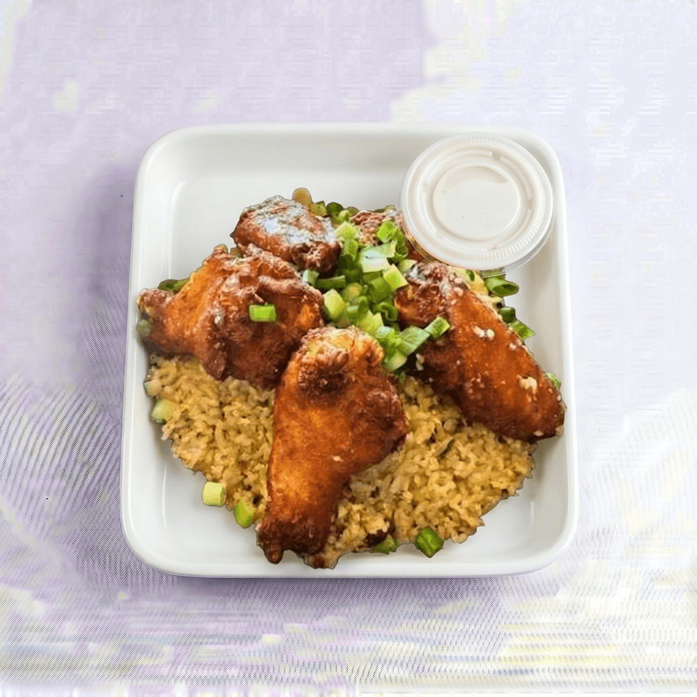 Garlic Wings Fried Rice