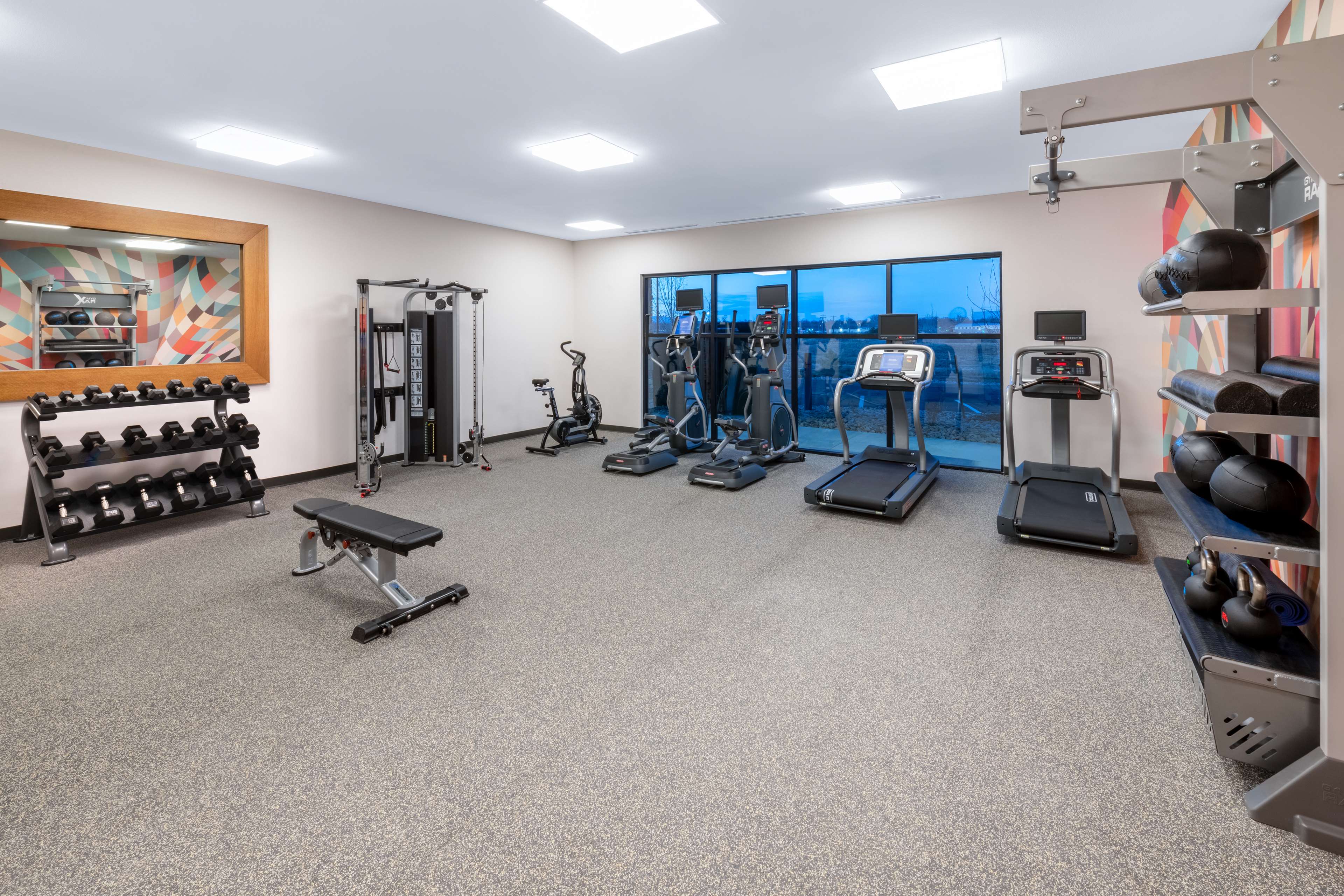 Health club  fitness center  gym