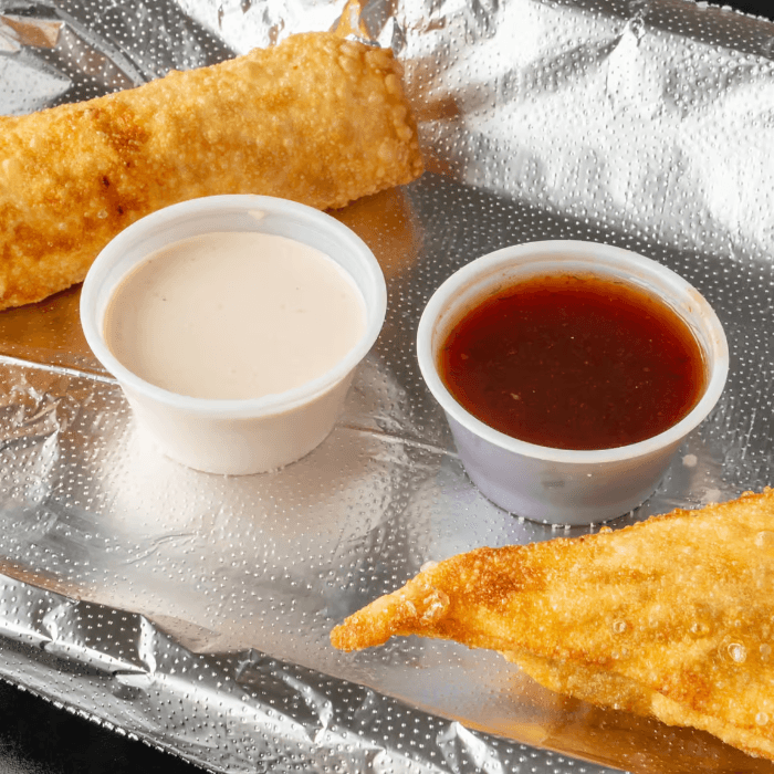 Spicy Kimchi Wonton Roll