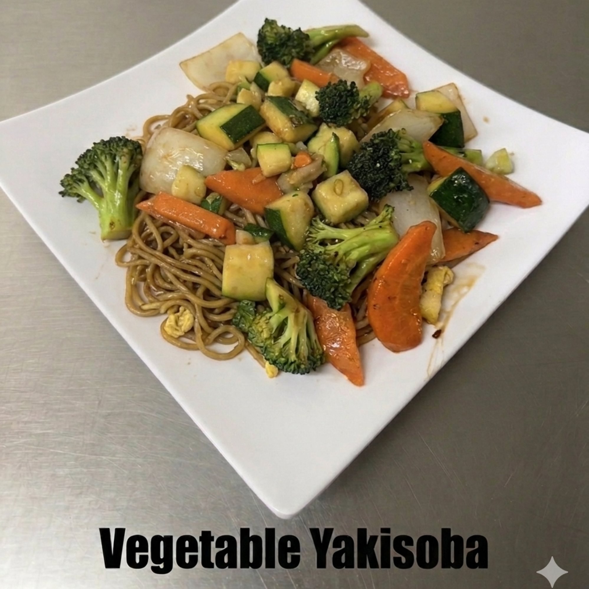 S1. Vegetable Yaki Soba or Yaki Udon