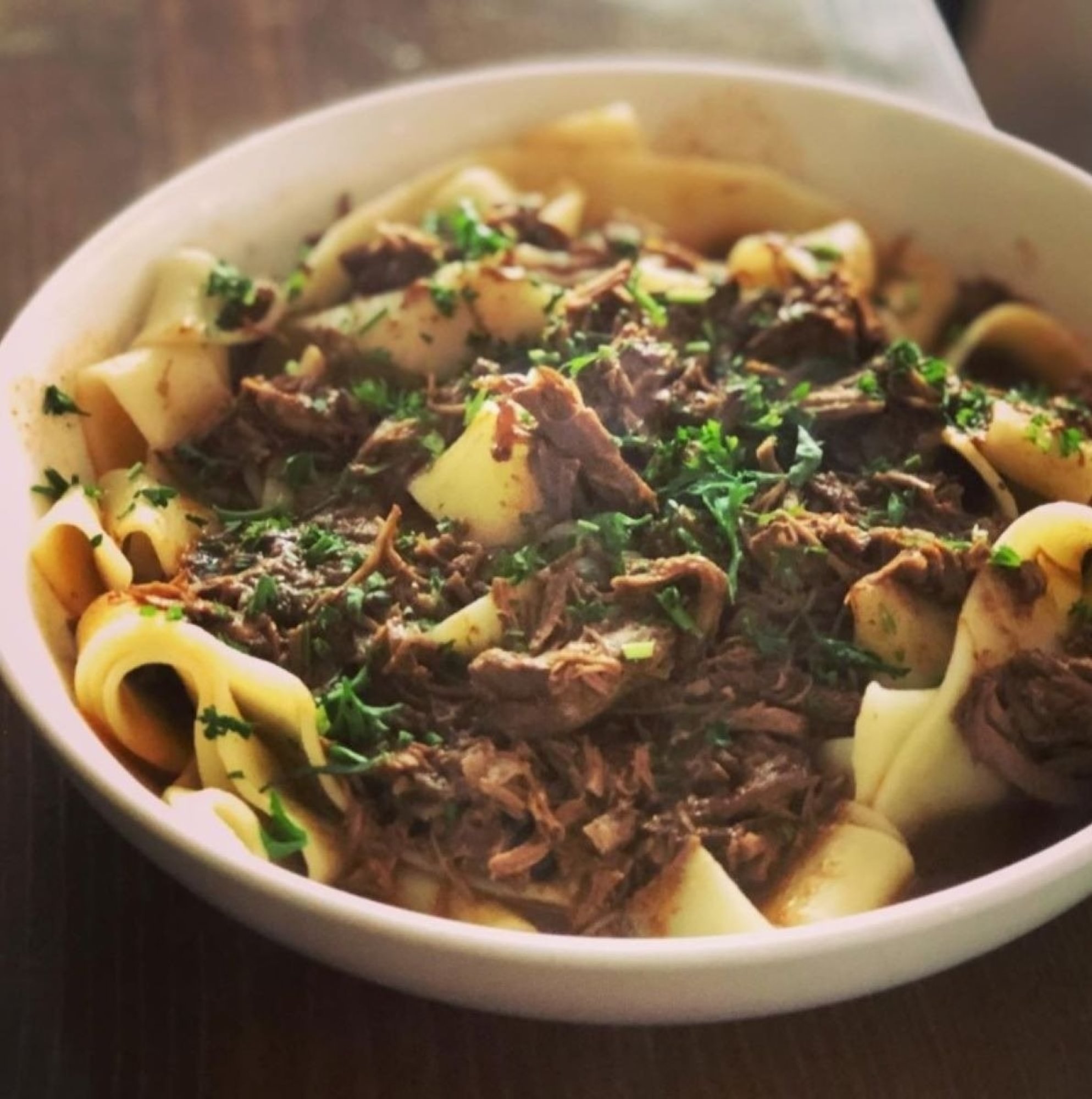 Pappardelle Pasta with Lamb