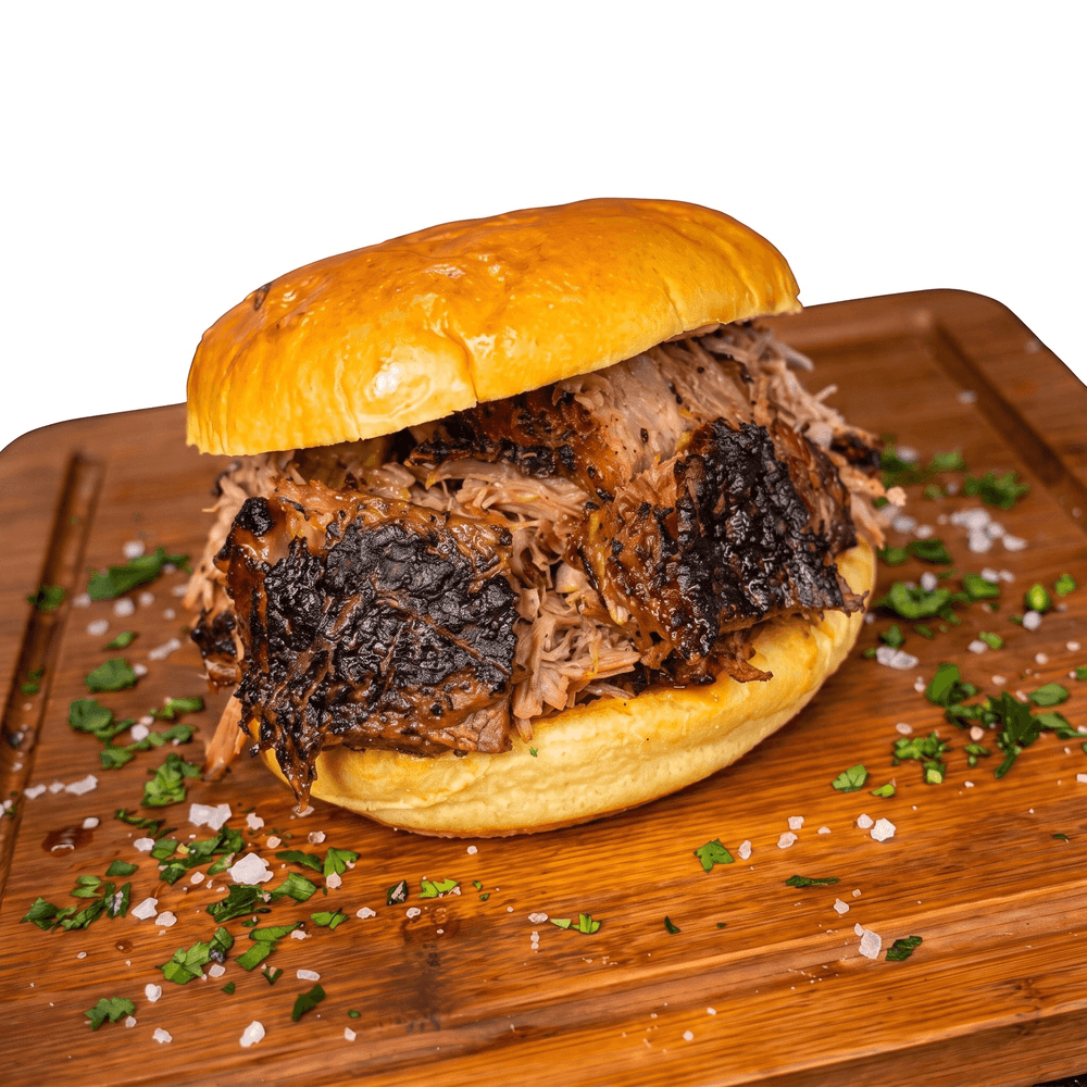 Brisket Burnt Ends Sandwich