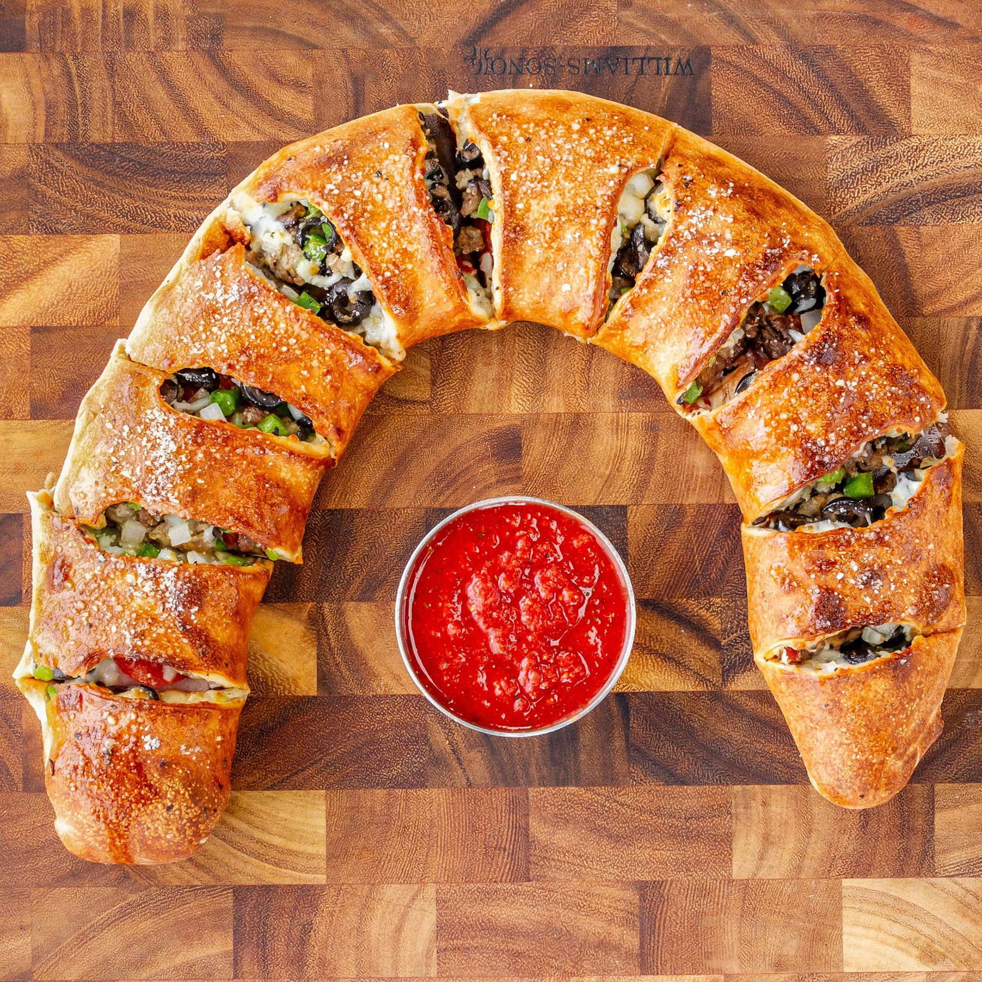 All Meat Calzone