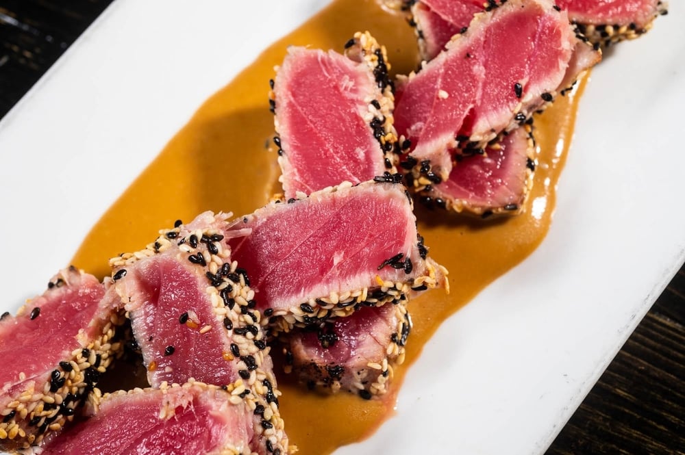 Lemon Ginger Sesame Tuna App
