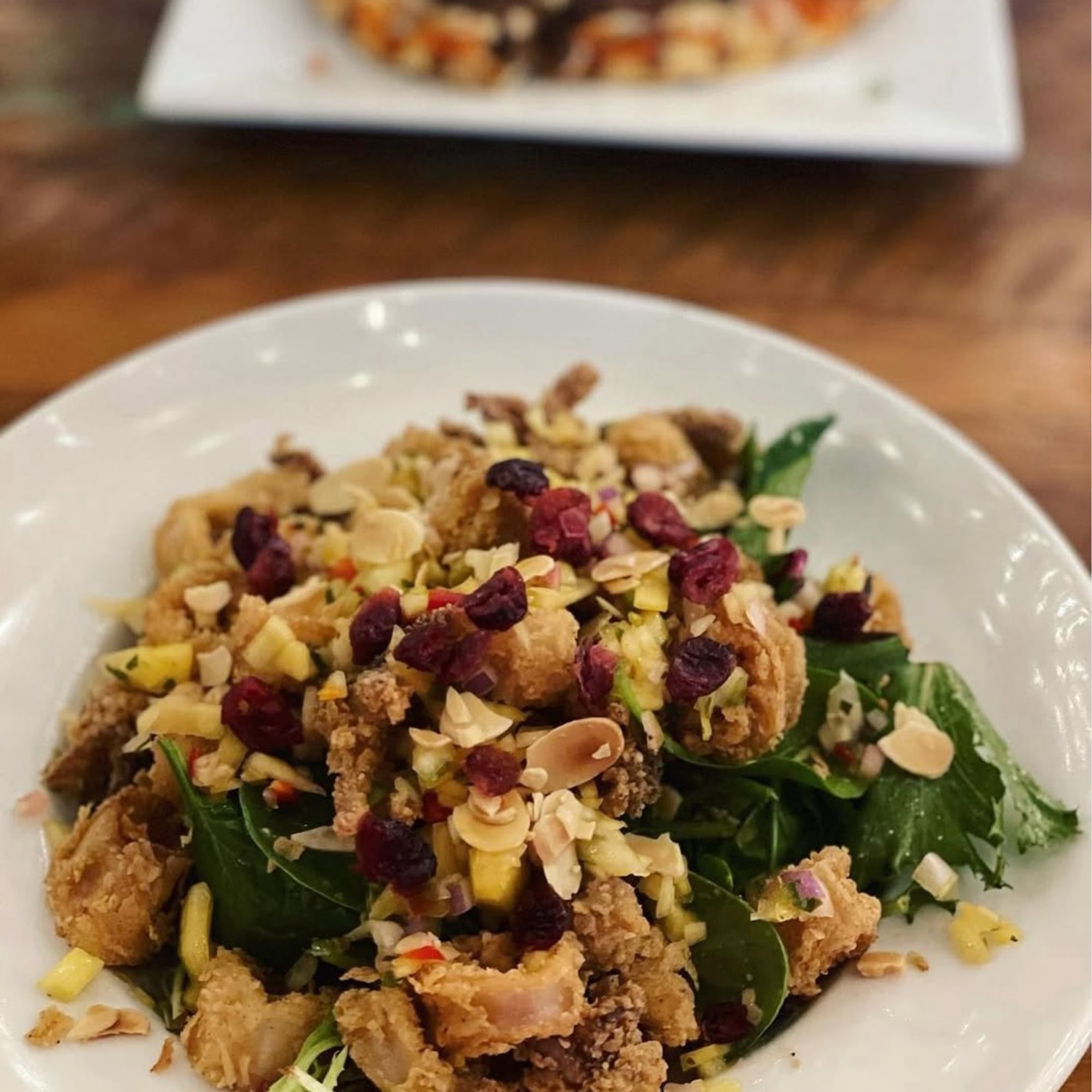 Crispy Calamari Salad