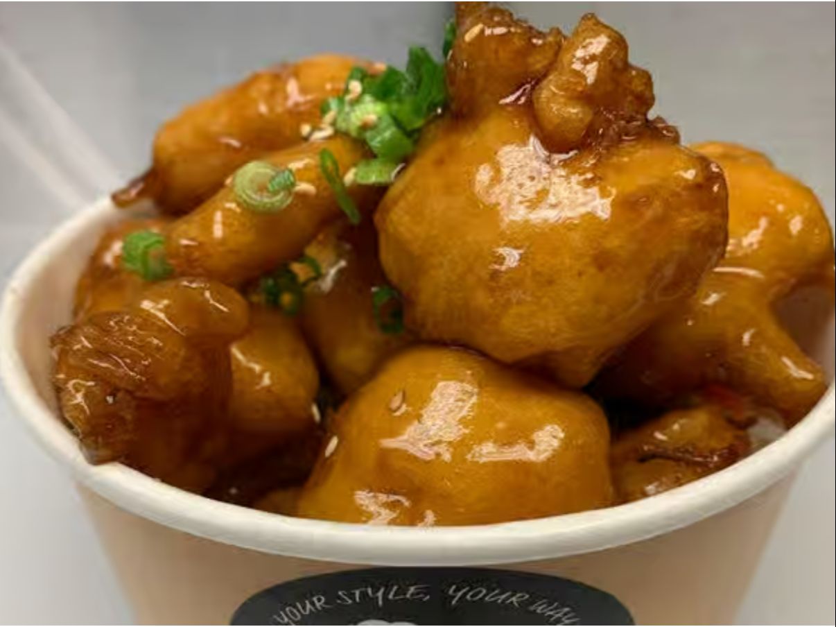 Large Crispy Honey Chicken Bowl