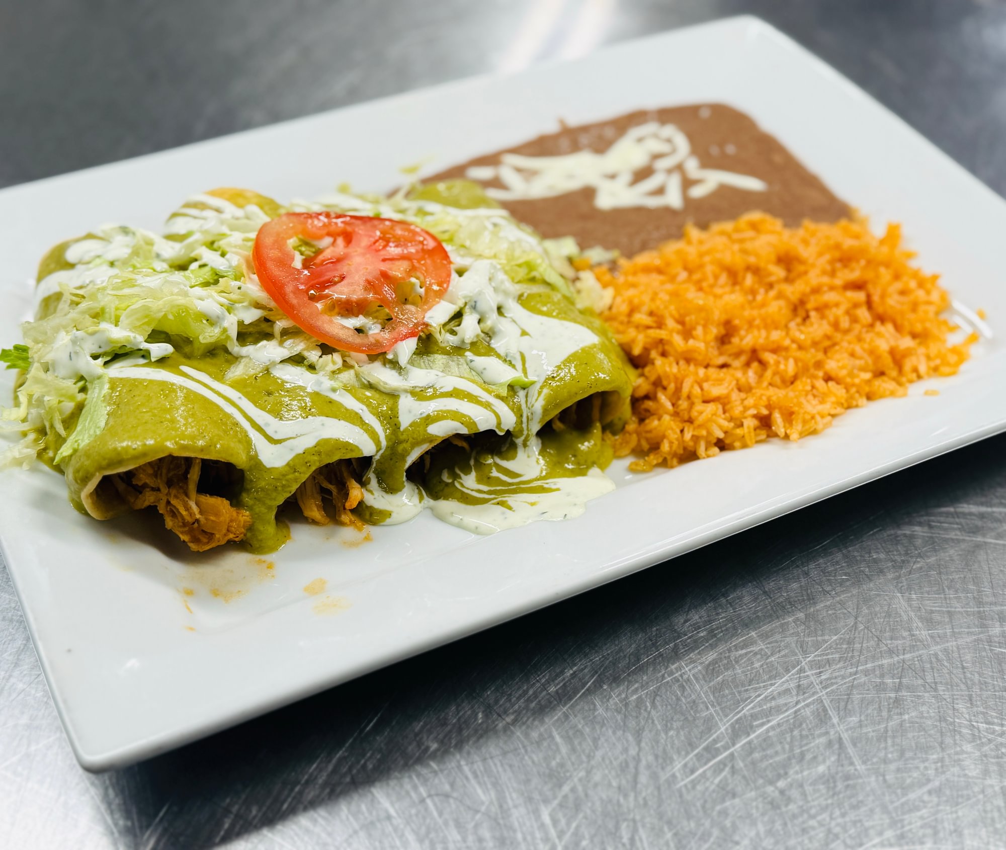 Verde Enchiladas
