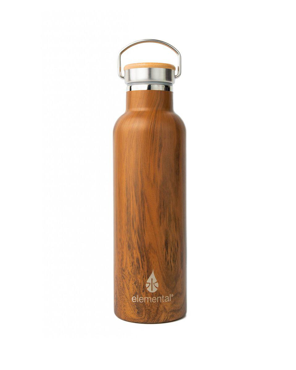 25 oz Elemental® Stainless Steel Insulated Bottle with Bamboo Cap
