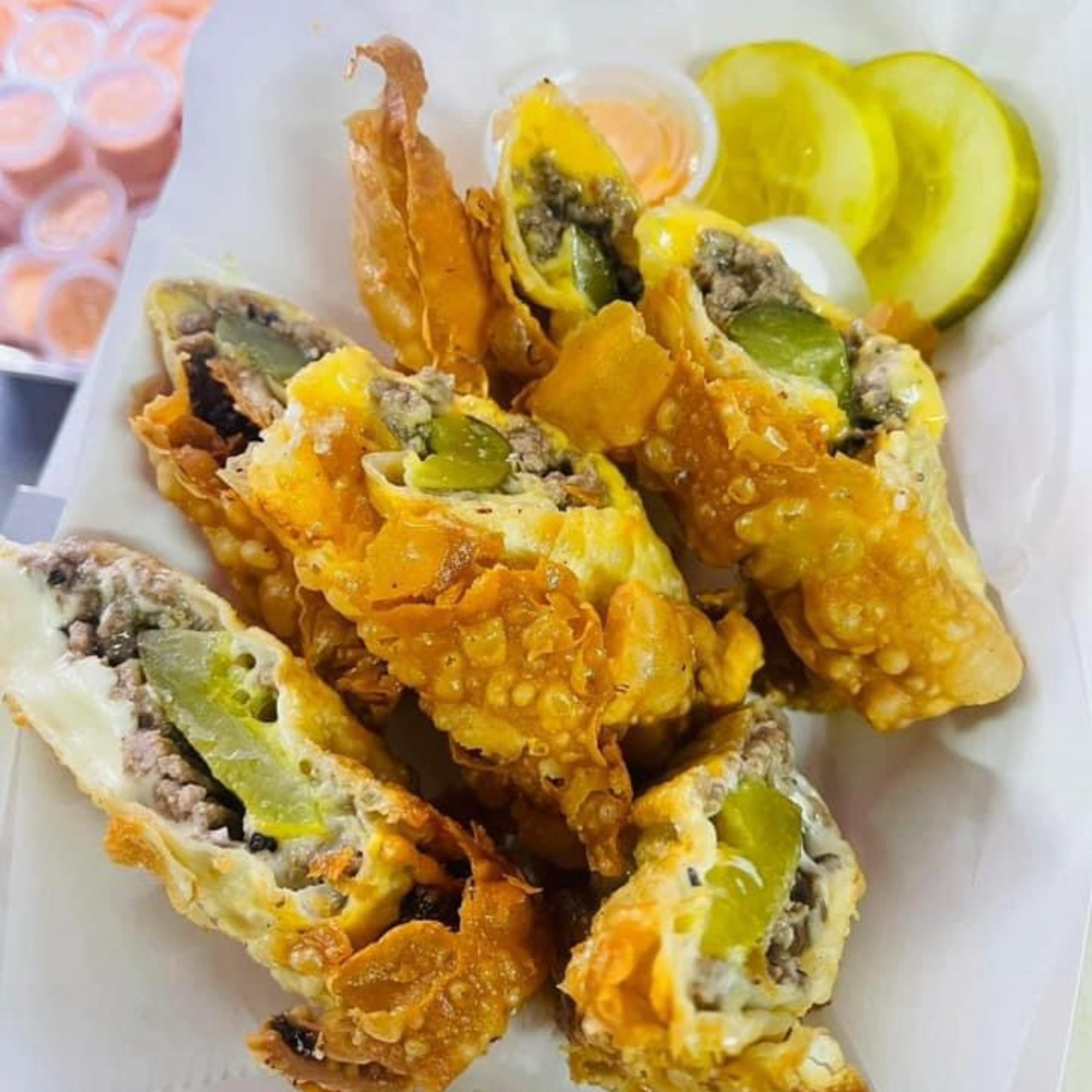 Smash Burger Egg Rolls (5)