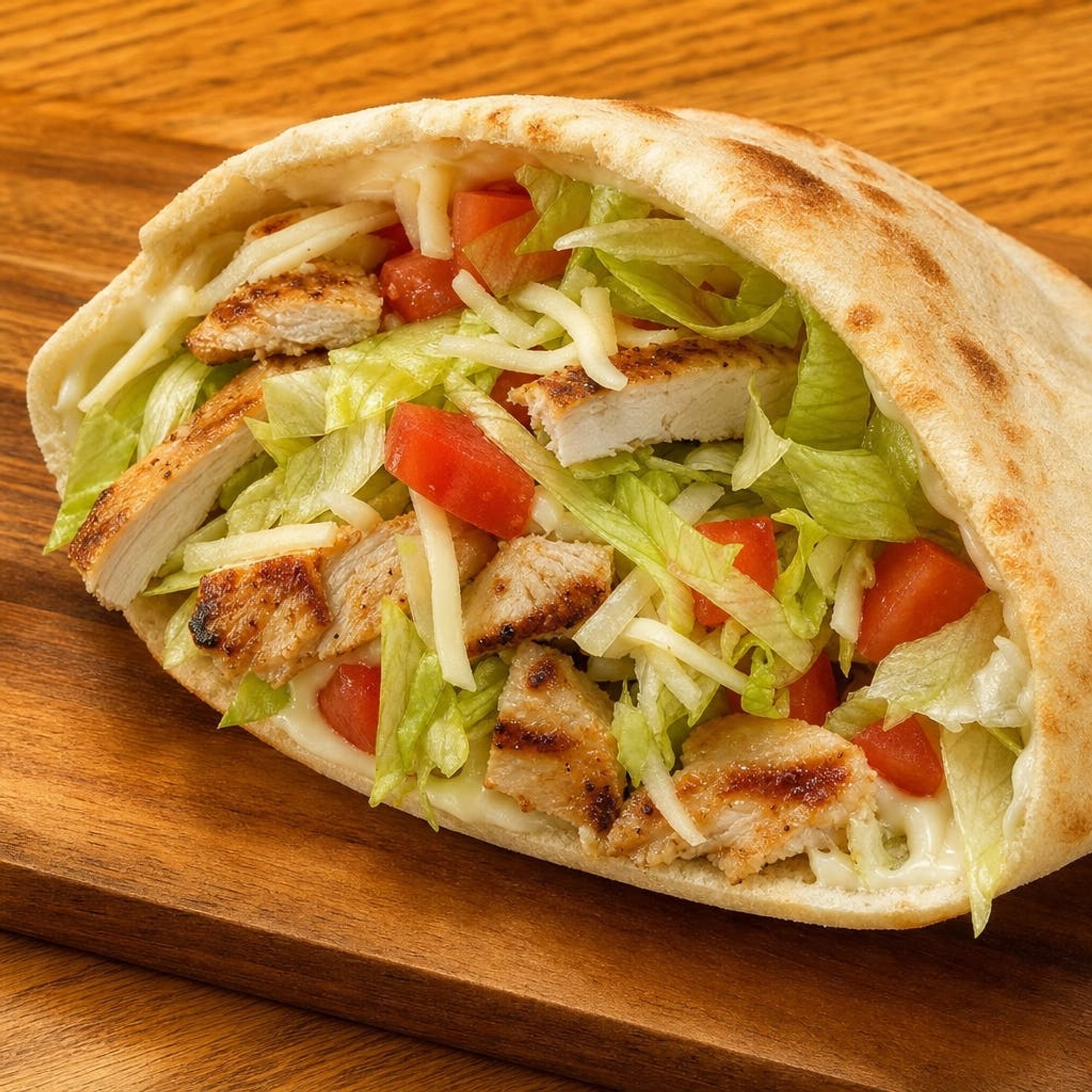 Grilled Chicken Pita