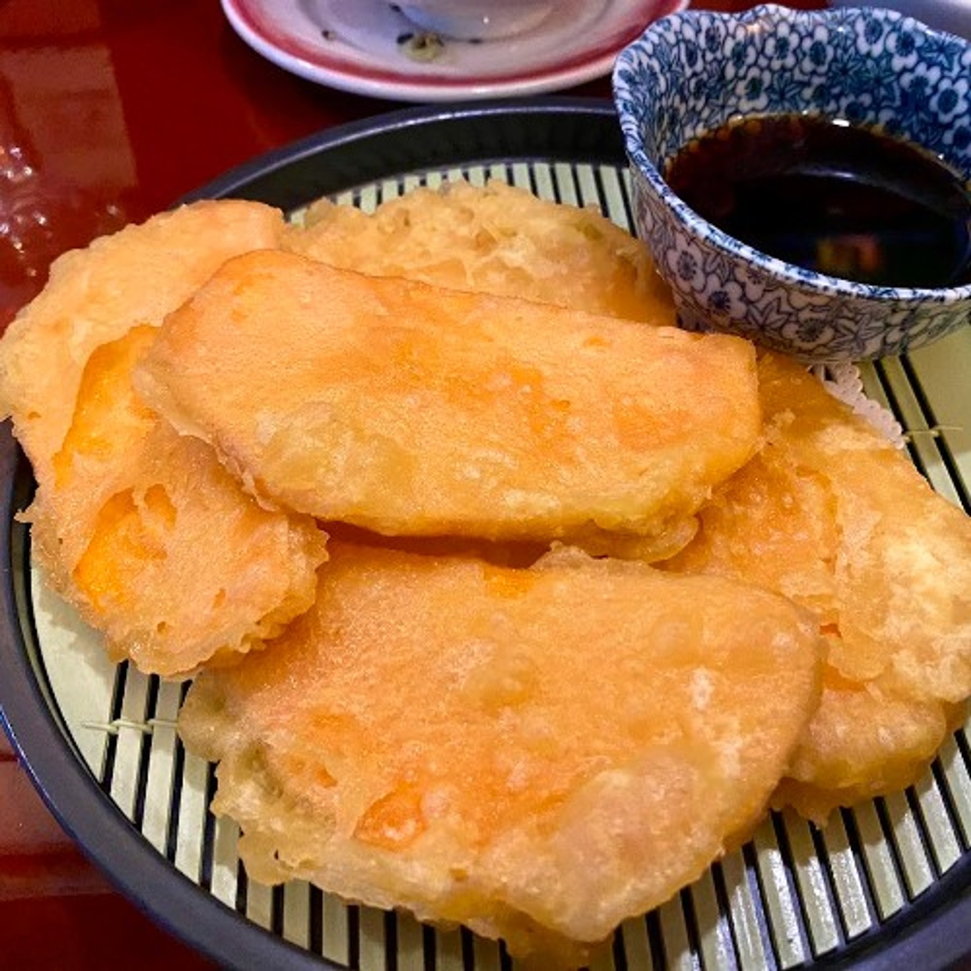 Sweet Potato Tempura Appetizer