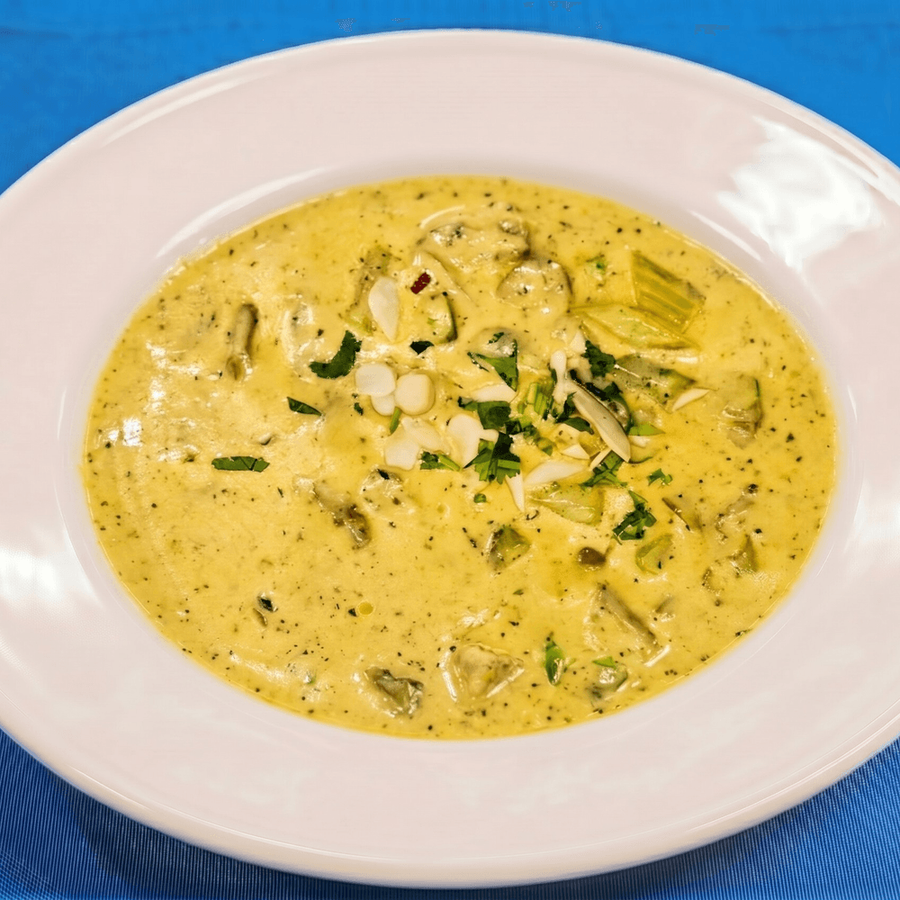 Asparagus Mushroom Korma