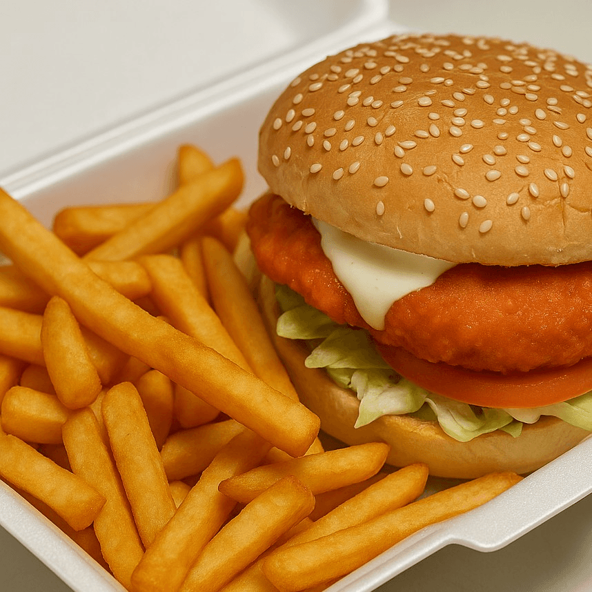 Buffalo Blue Cheese Cutlet Basket