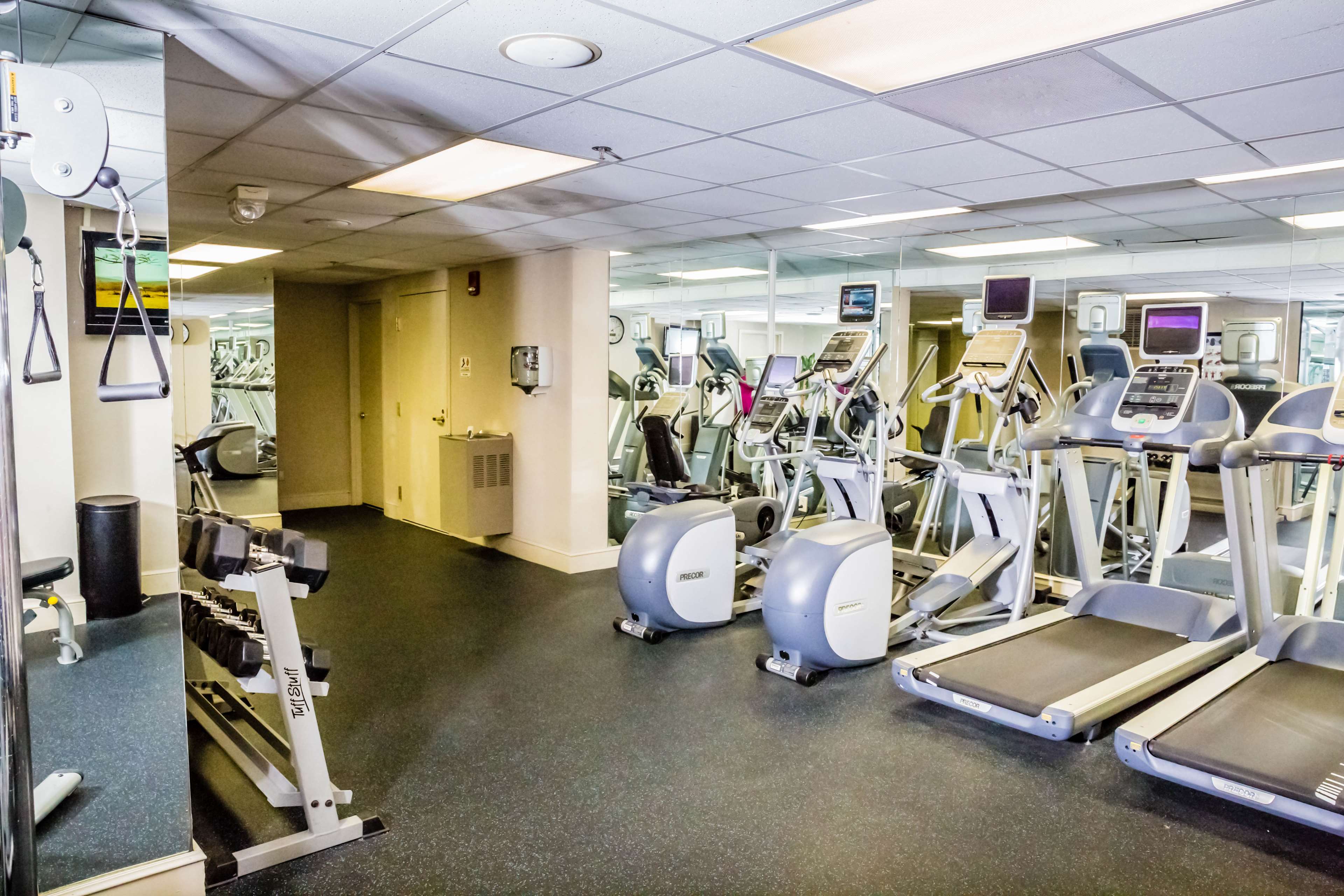 Health club  fitness center  gym