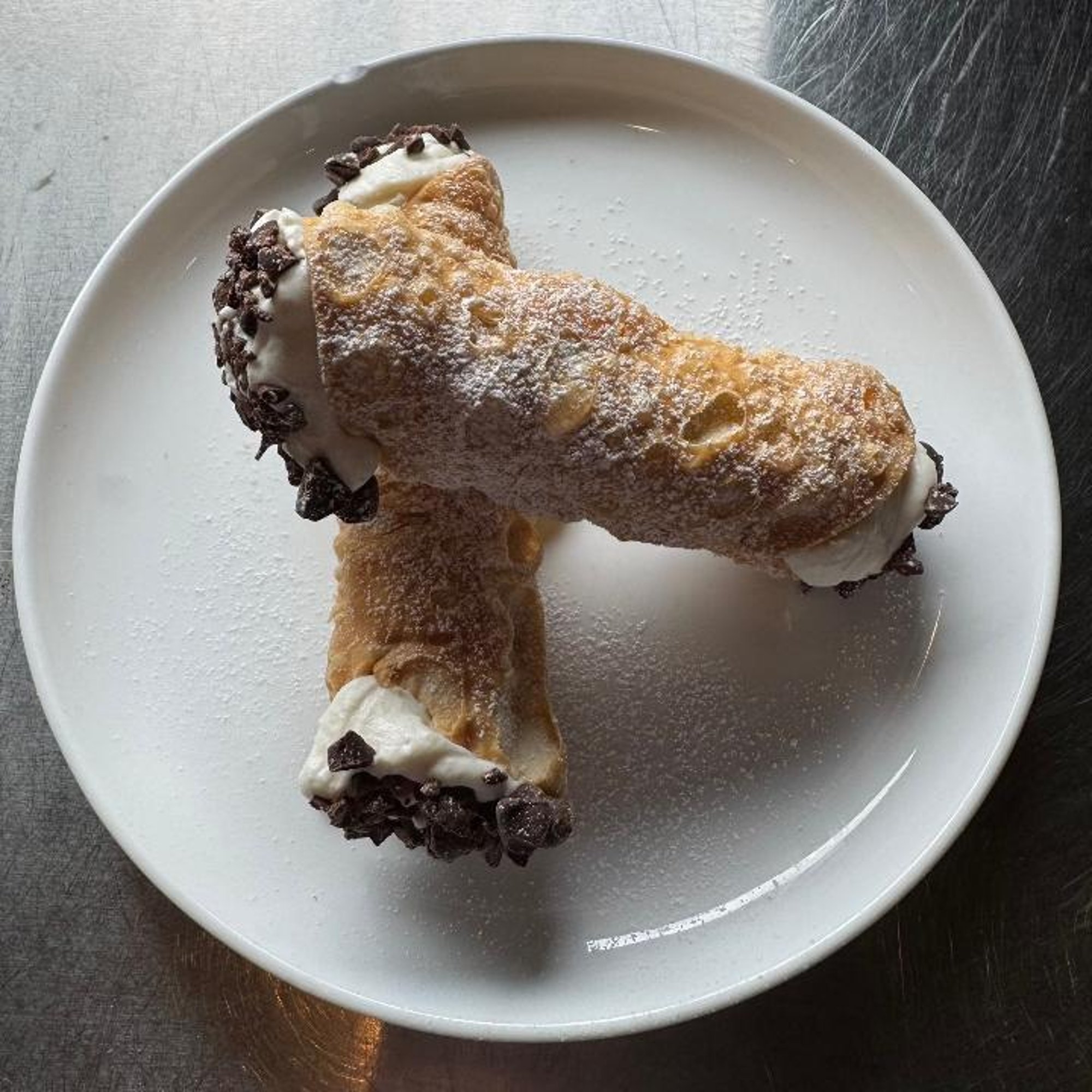 Homemade Cannoli