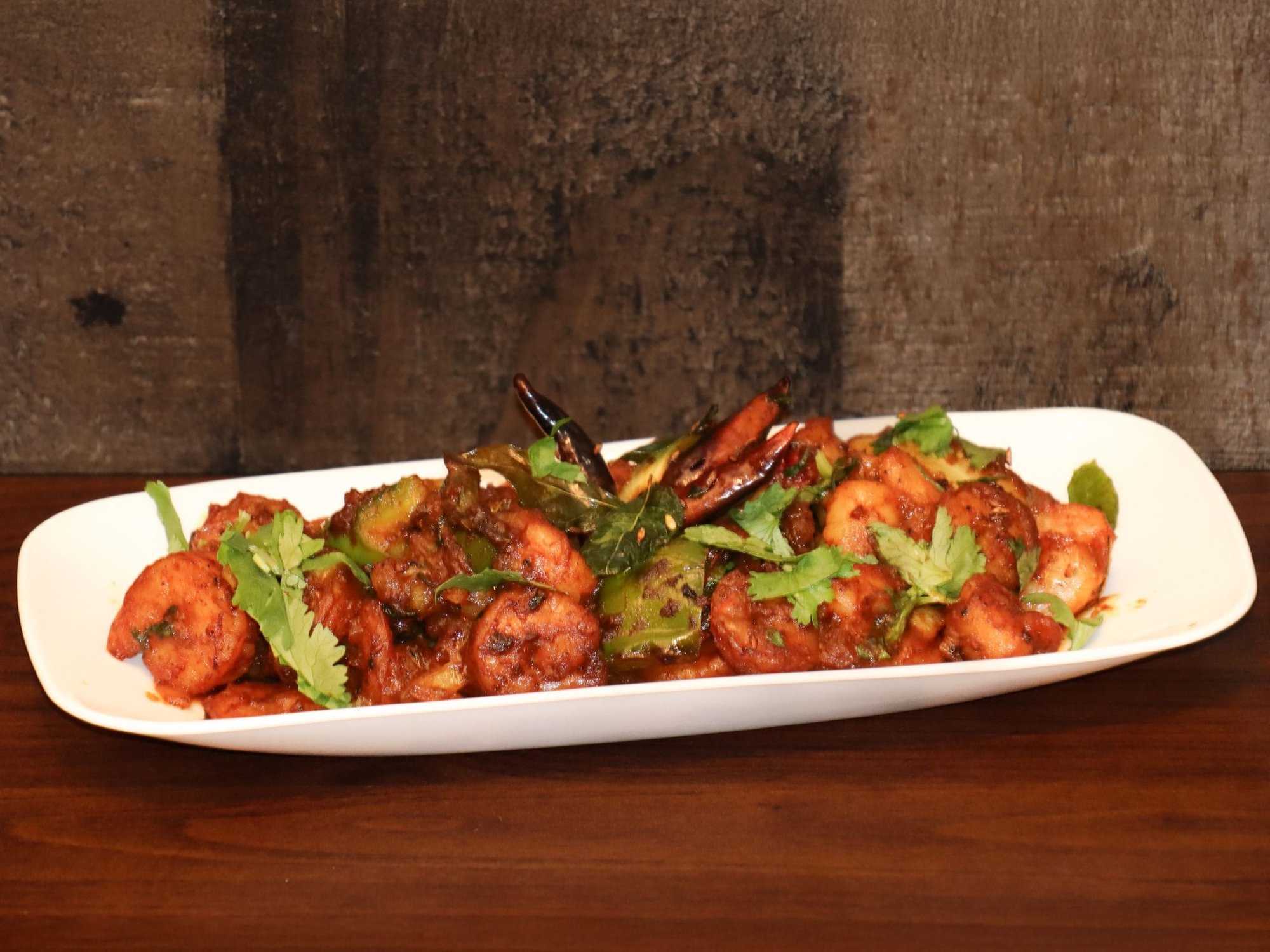 Shrimp Pepper Fry
