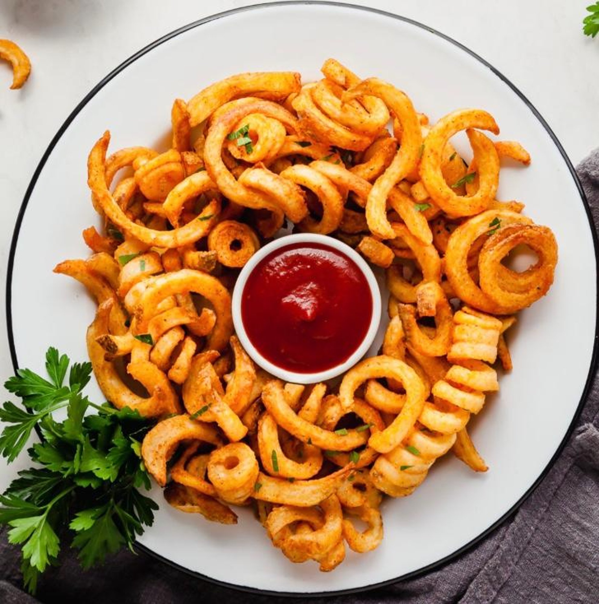FRIES - SPICY CURLY