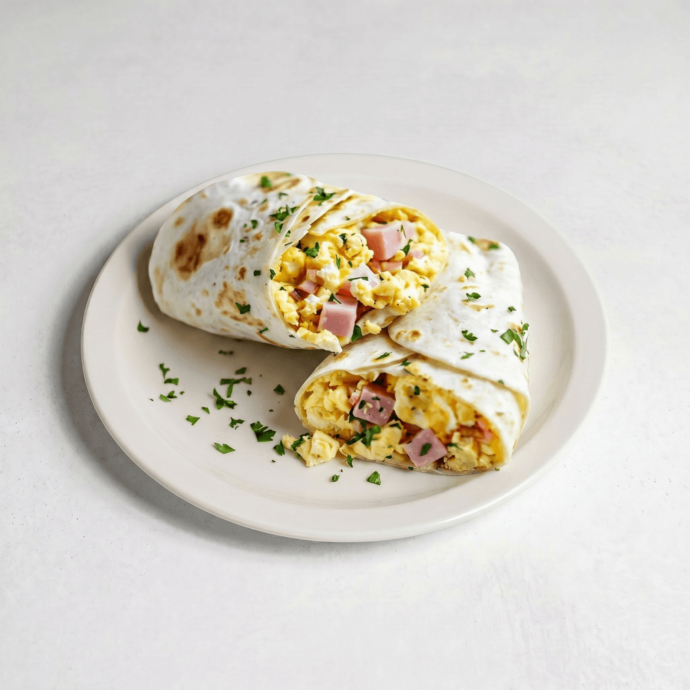 Ham & Eggs Burrito