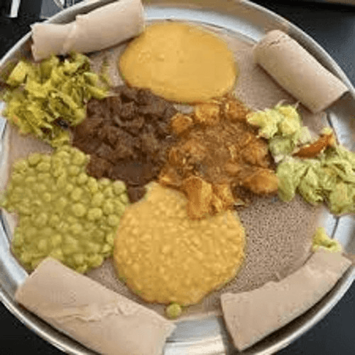 Vegetarian & Meat Feast