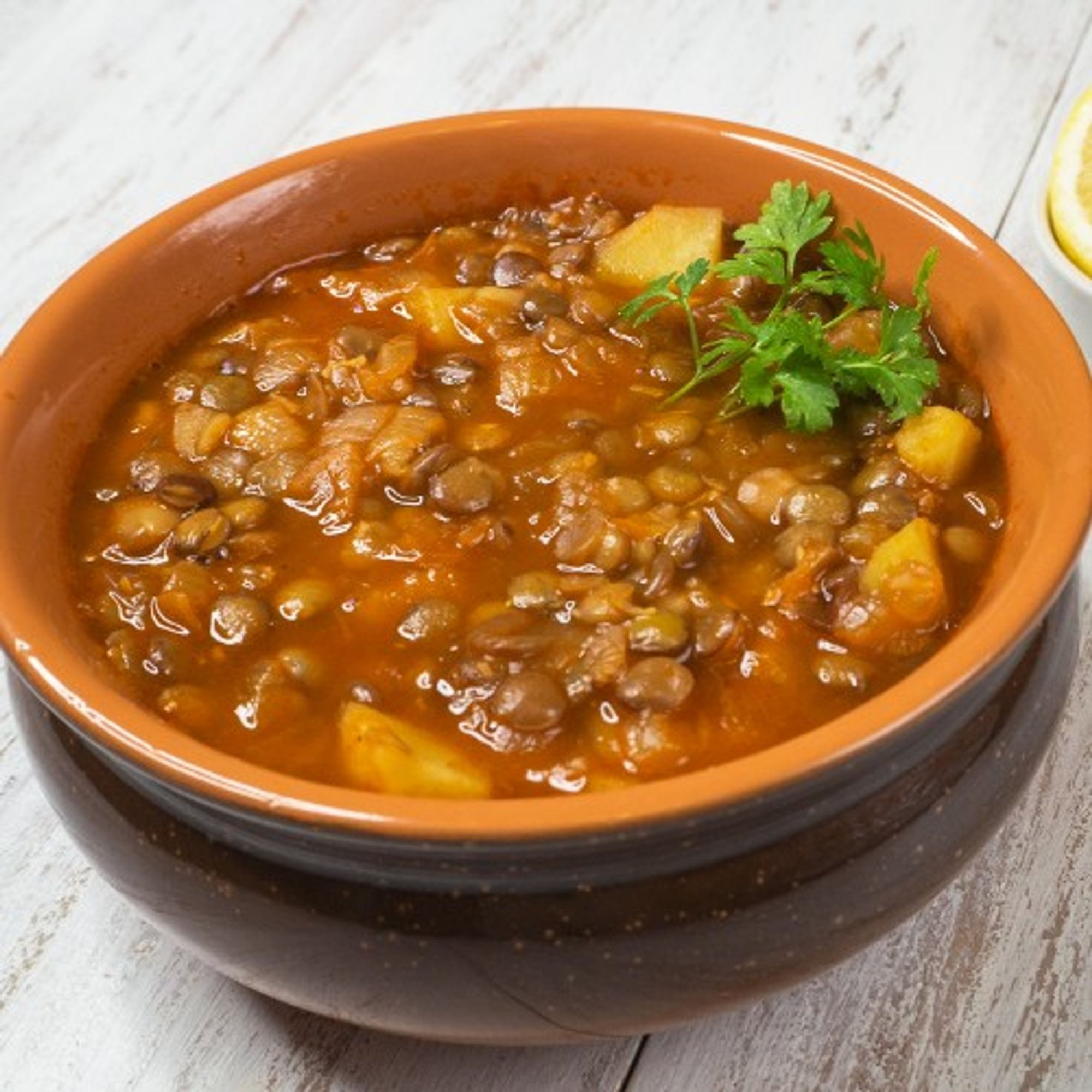 Spinach Lentil Soup