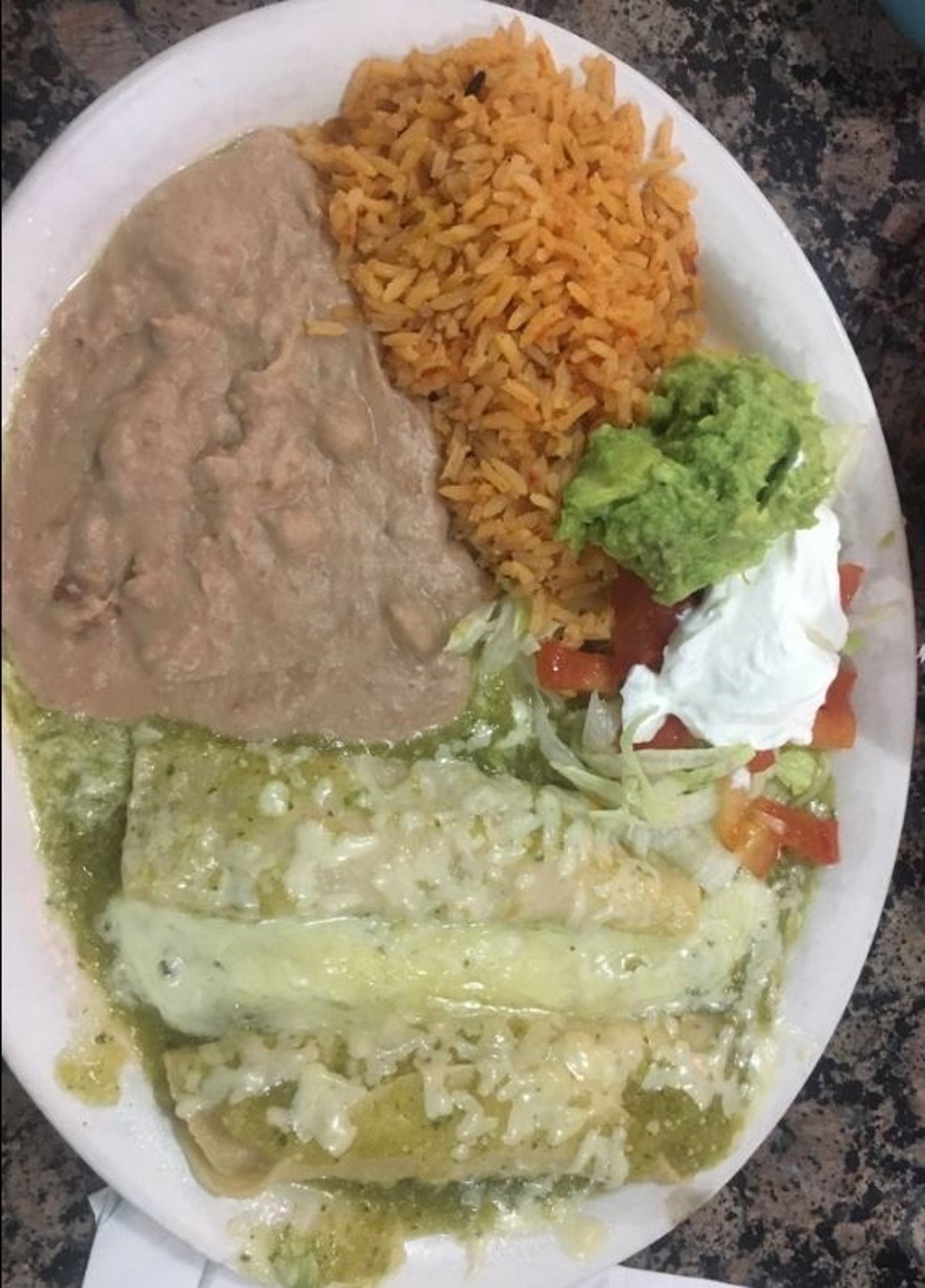 Enchiladas Verdes Pl