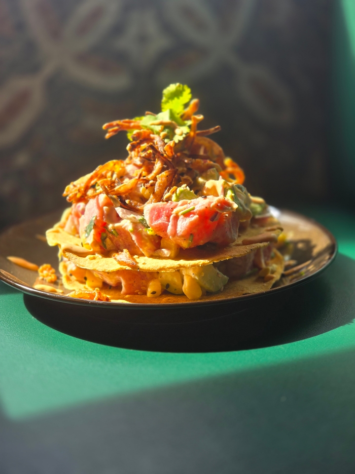 2 Story Tuna Tostada
