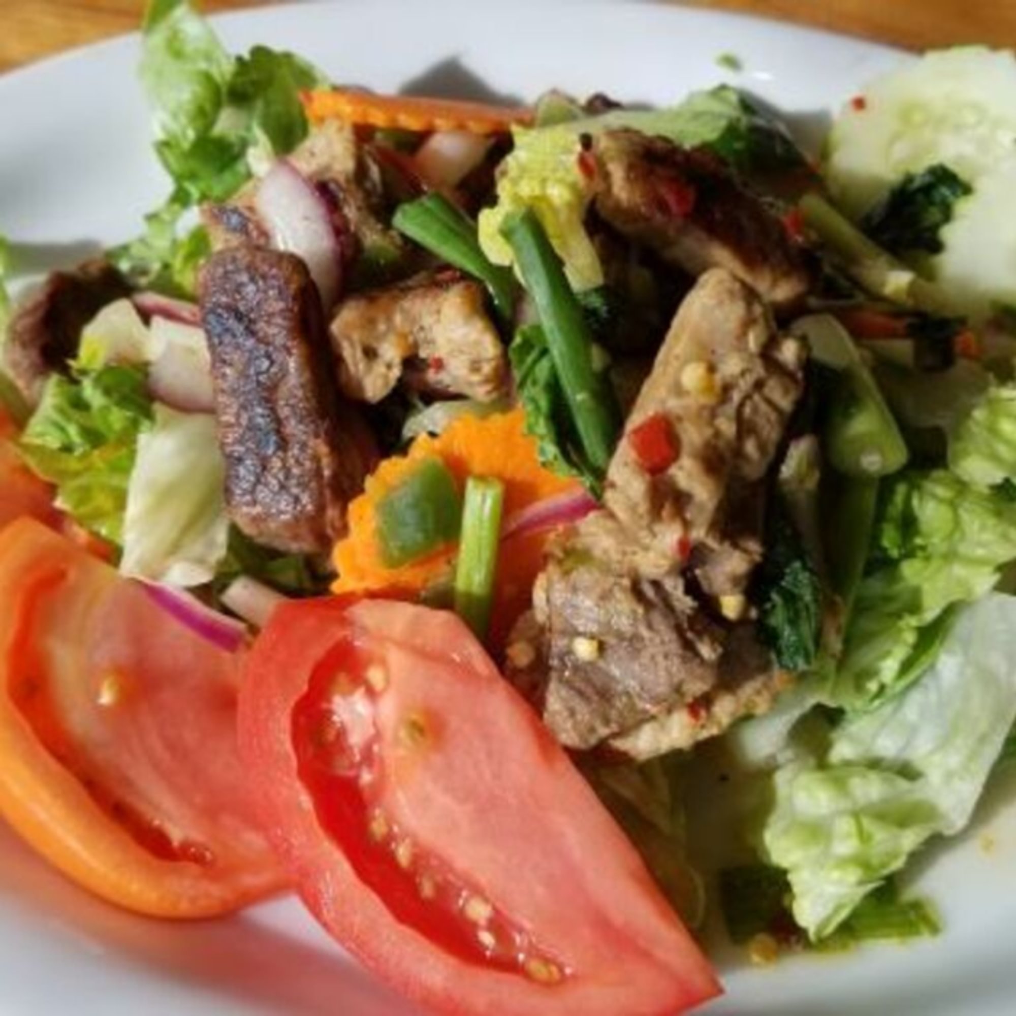 Spicy Grilled Beef Salad (Yum Nua)