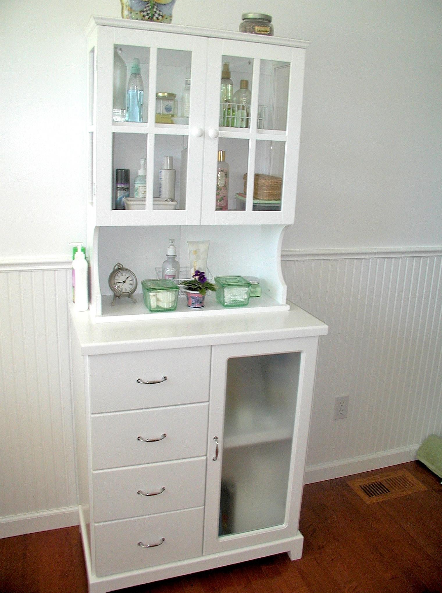 This refreshing space replaced two dingy little bathrooms. My customer envisioned a clean and sparkling space.