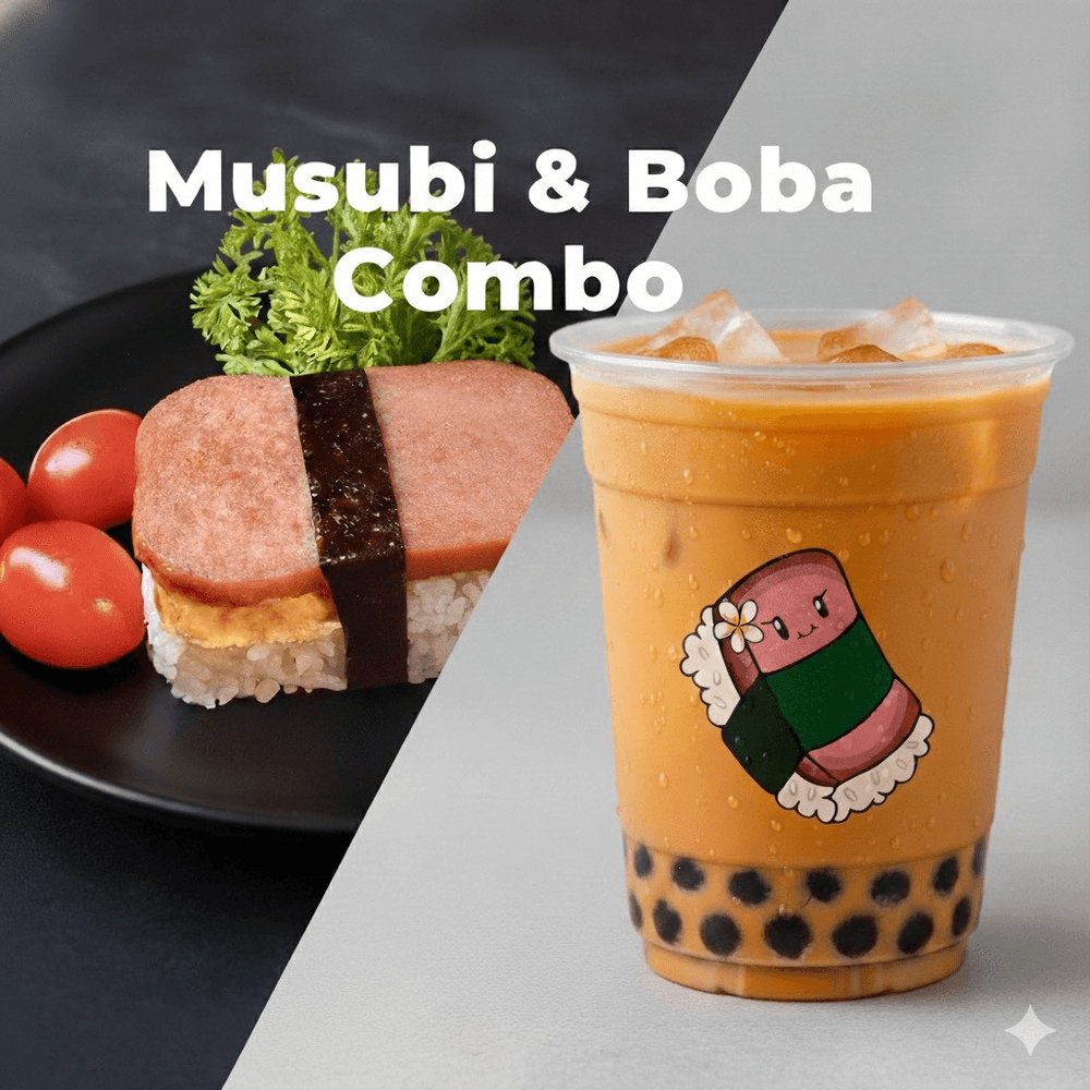 Musubi & Boba Combo