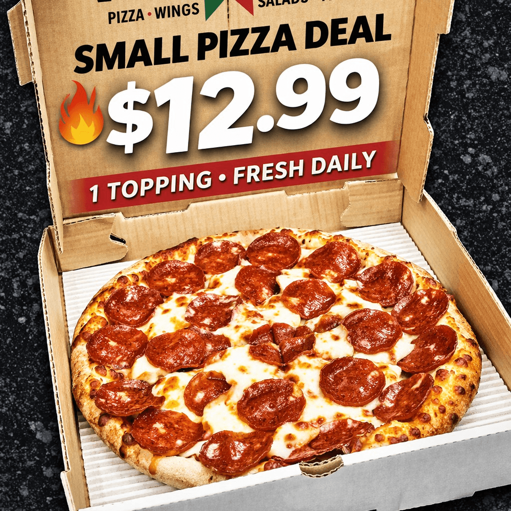 Small 1 Topping Pizza