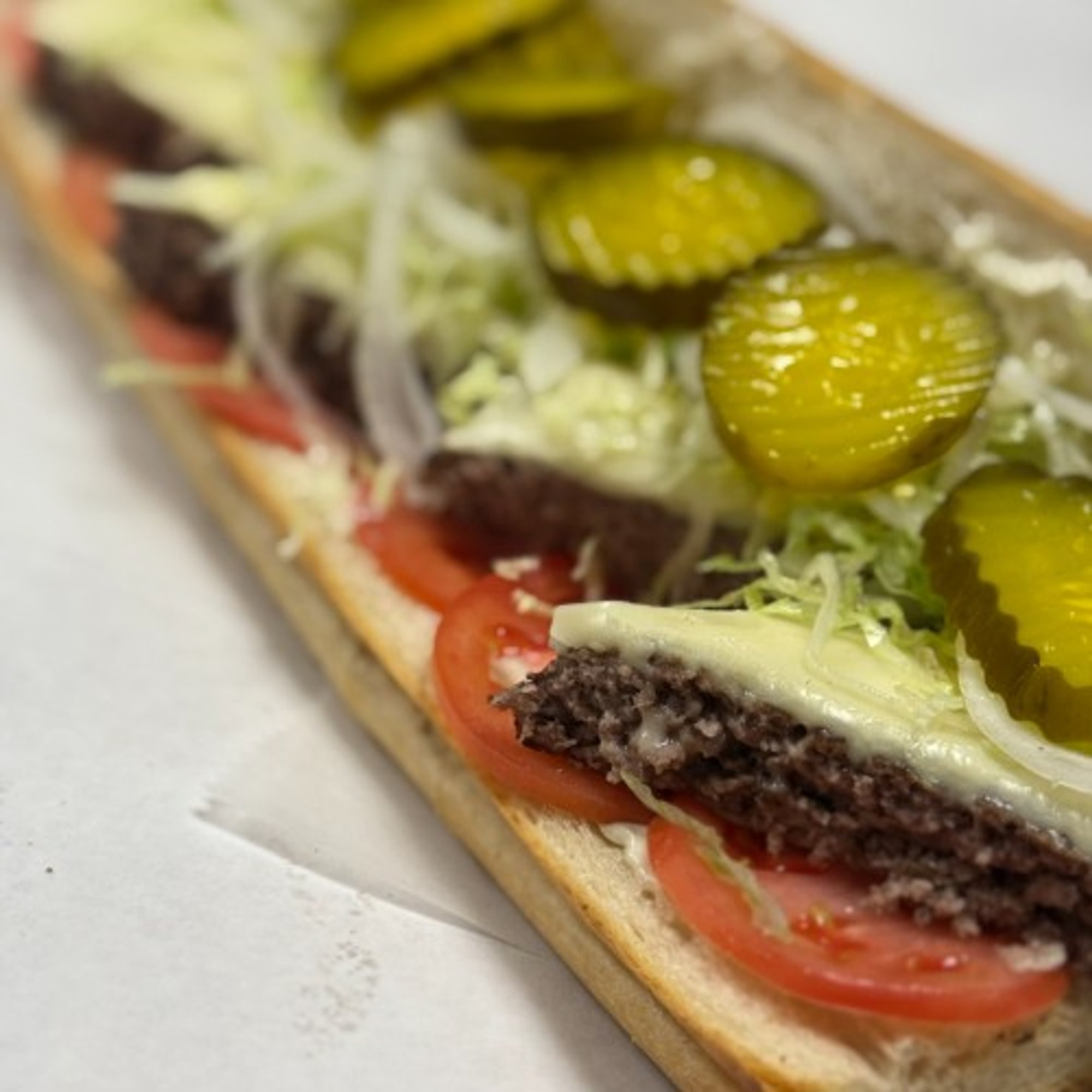 (X-Lg) Cheeseburger Grinder