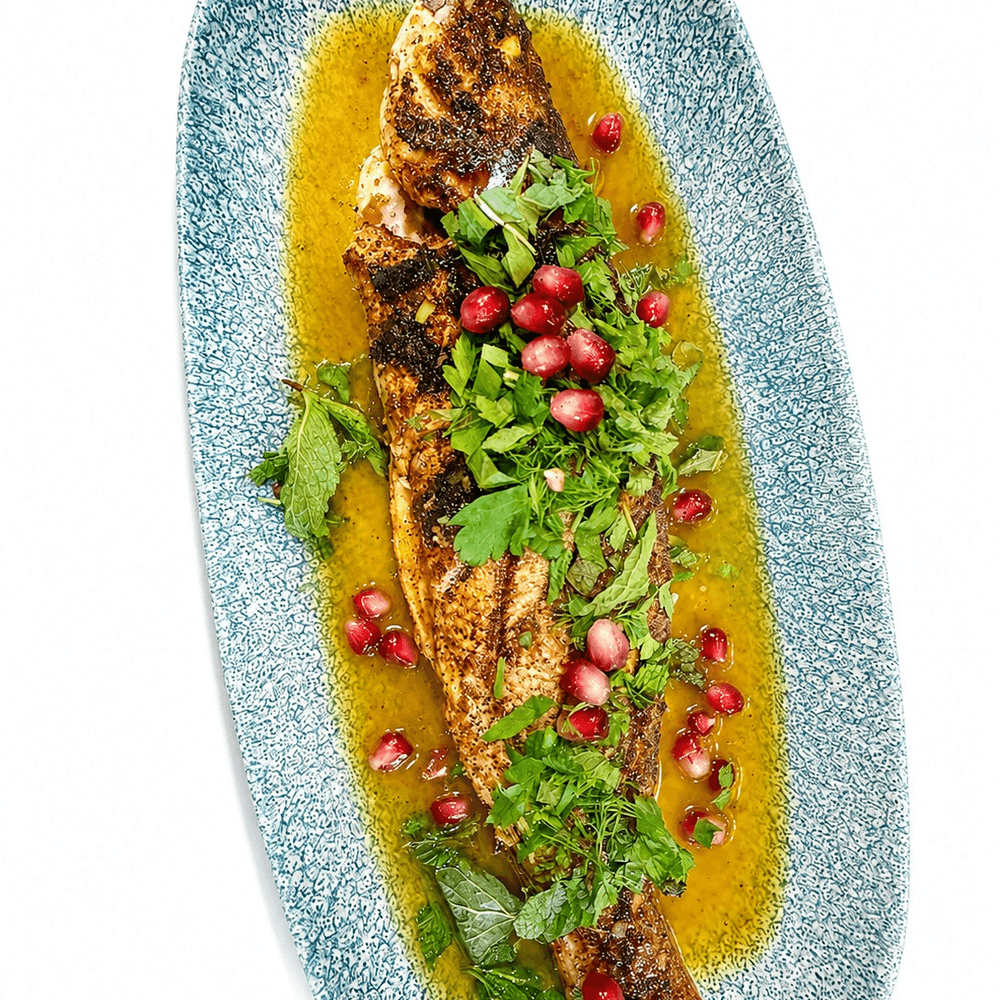 Grilled Whole Branzino