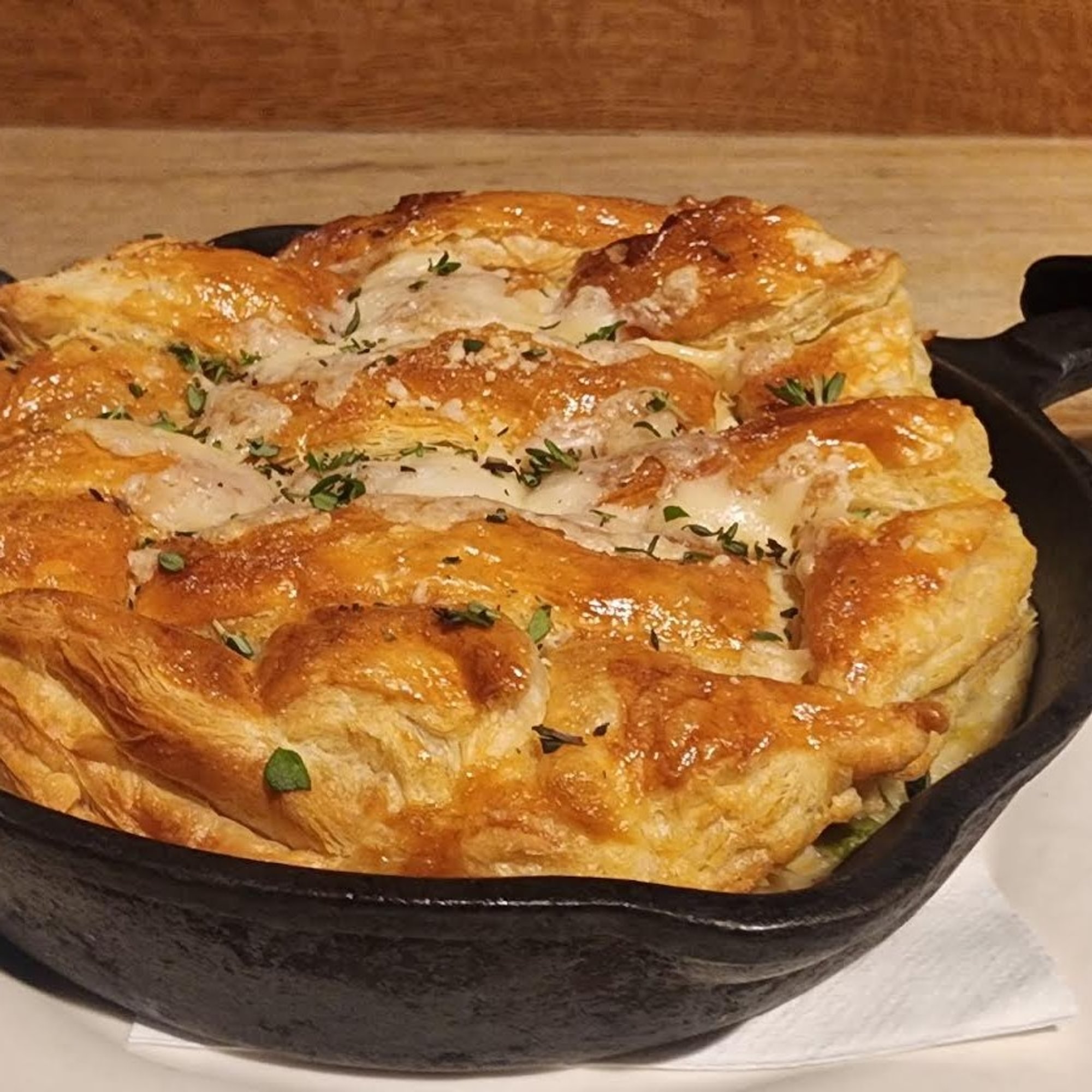 Smoked Chicken Pot Pie