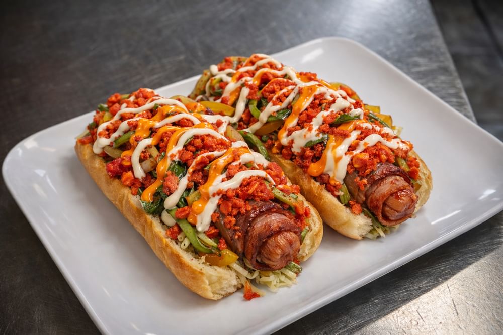 Hot Cheetos Hot Dog